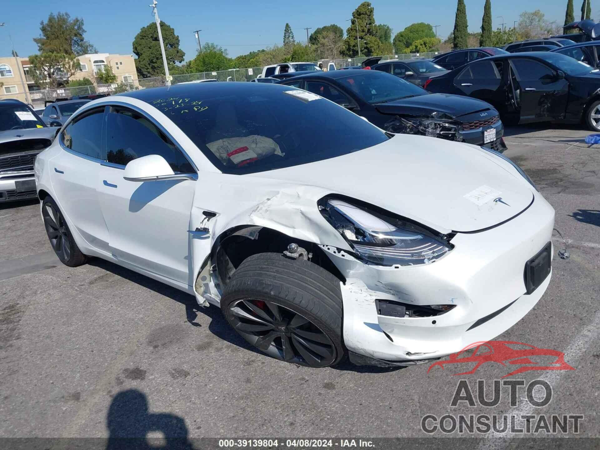 TESLA MODEL 3 2020 - 5YJ3E1EC1LF642269