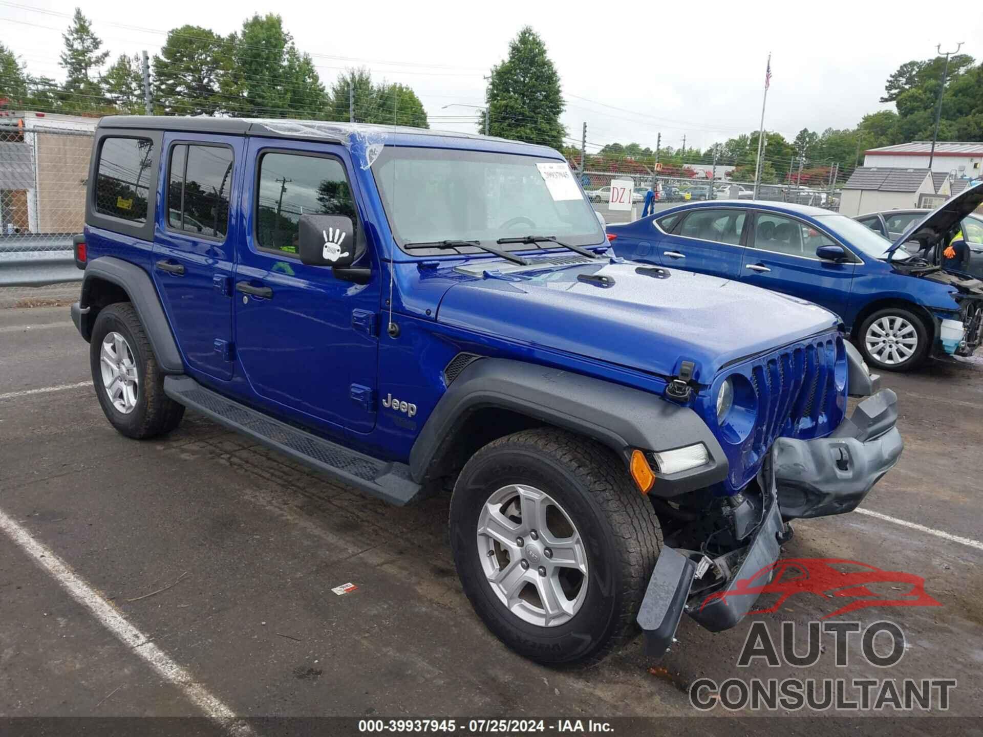 JEEP WRANGLER UNLIMITED 2019 - 1C4HJXDN9KW683900