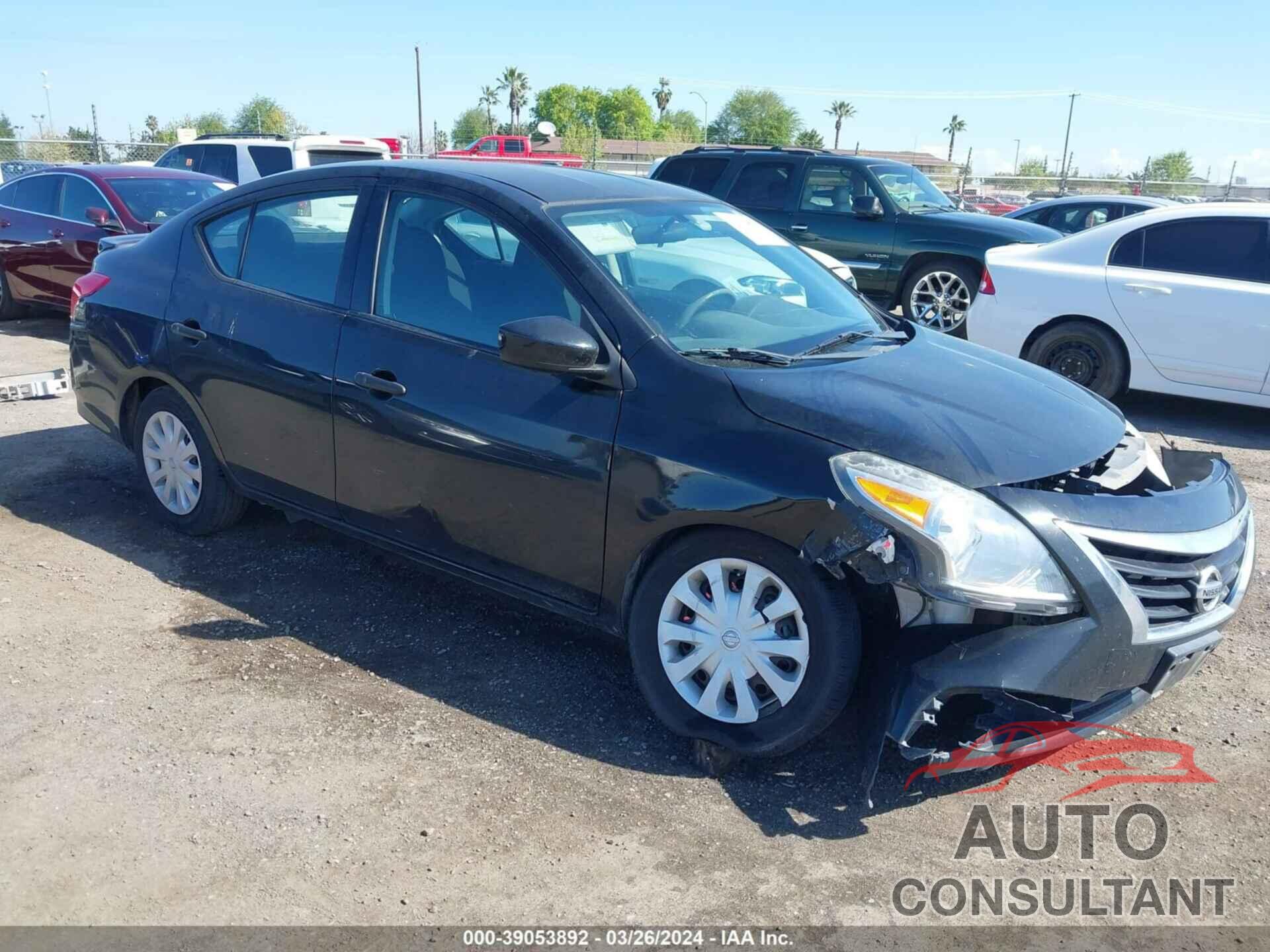 NISSAN VERSA 2016 - 3N1CN7AP1GL879334