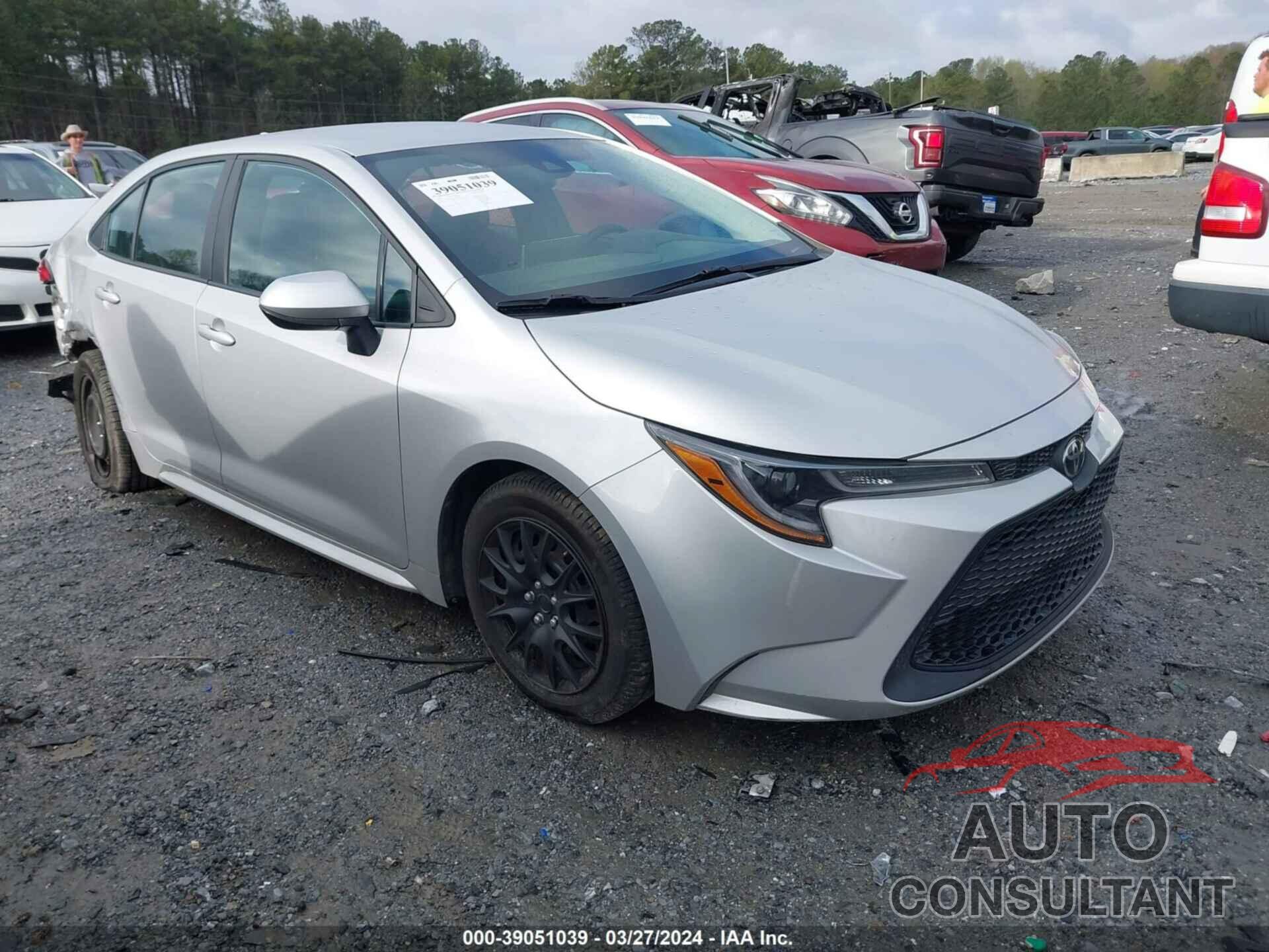TOYOTA COROLLA 2020 - 5YFEPRAE0LP114851