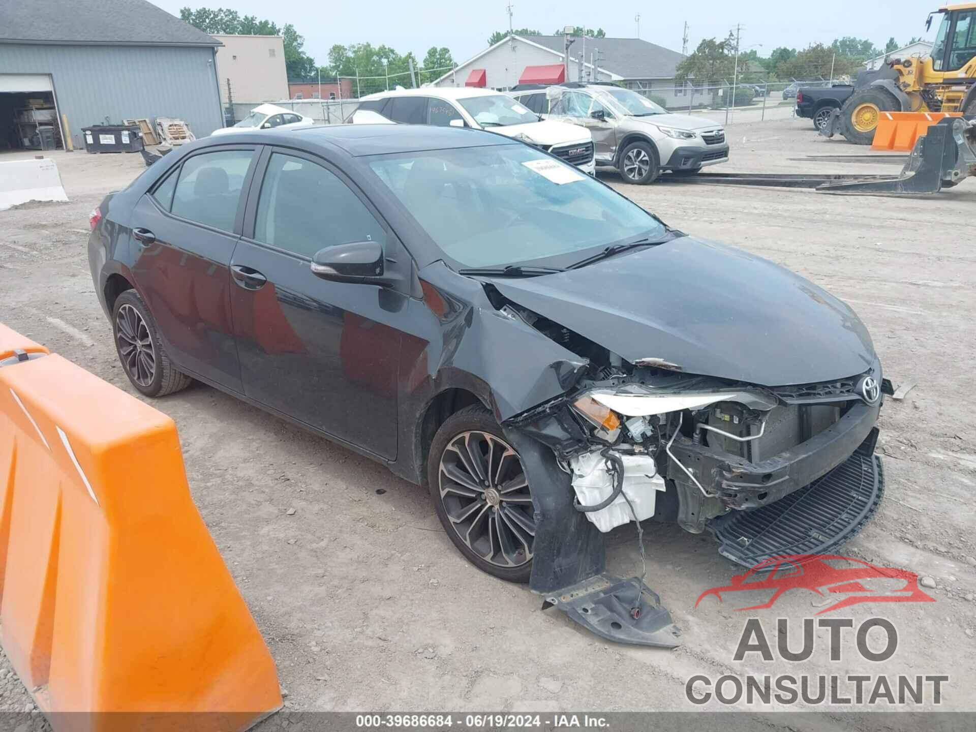 TOYOTA COROLLA 2016 - 5YFBURHE0GP446604