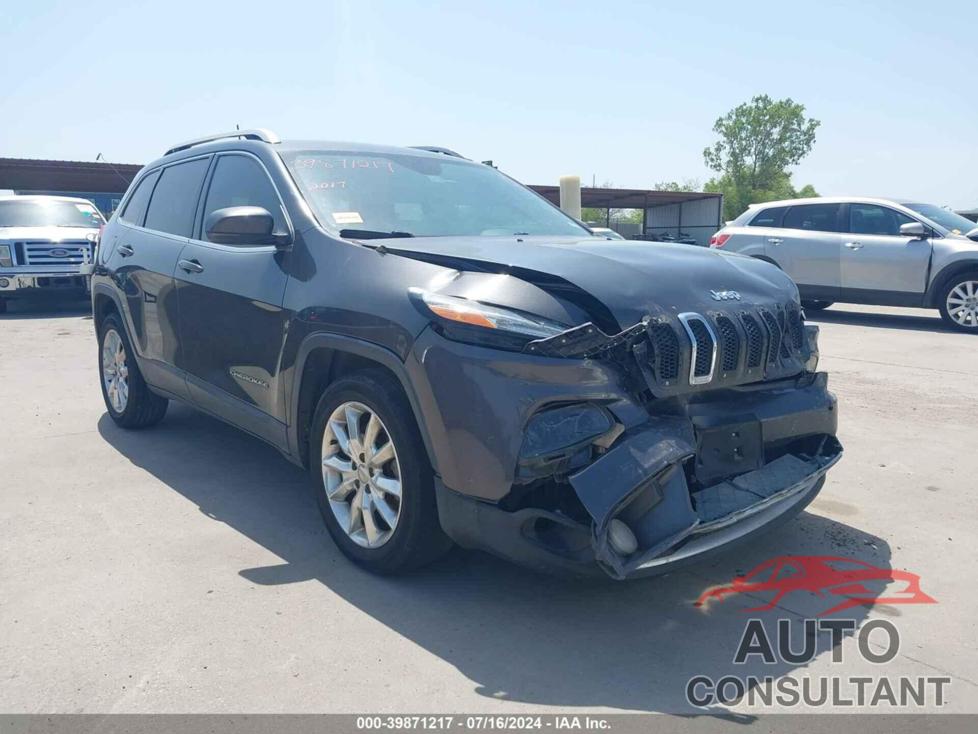 JEEP CHEROKEE 2017 - 1C4PJLDB6HW522651