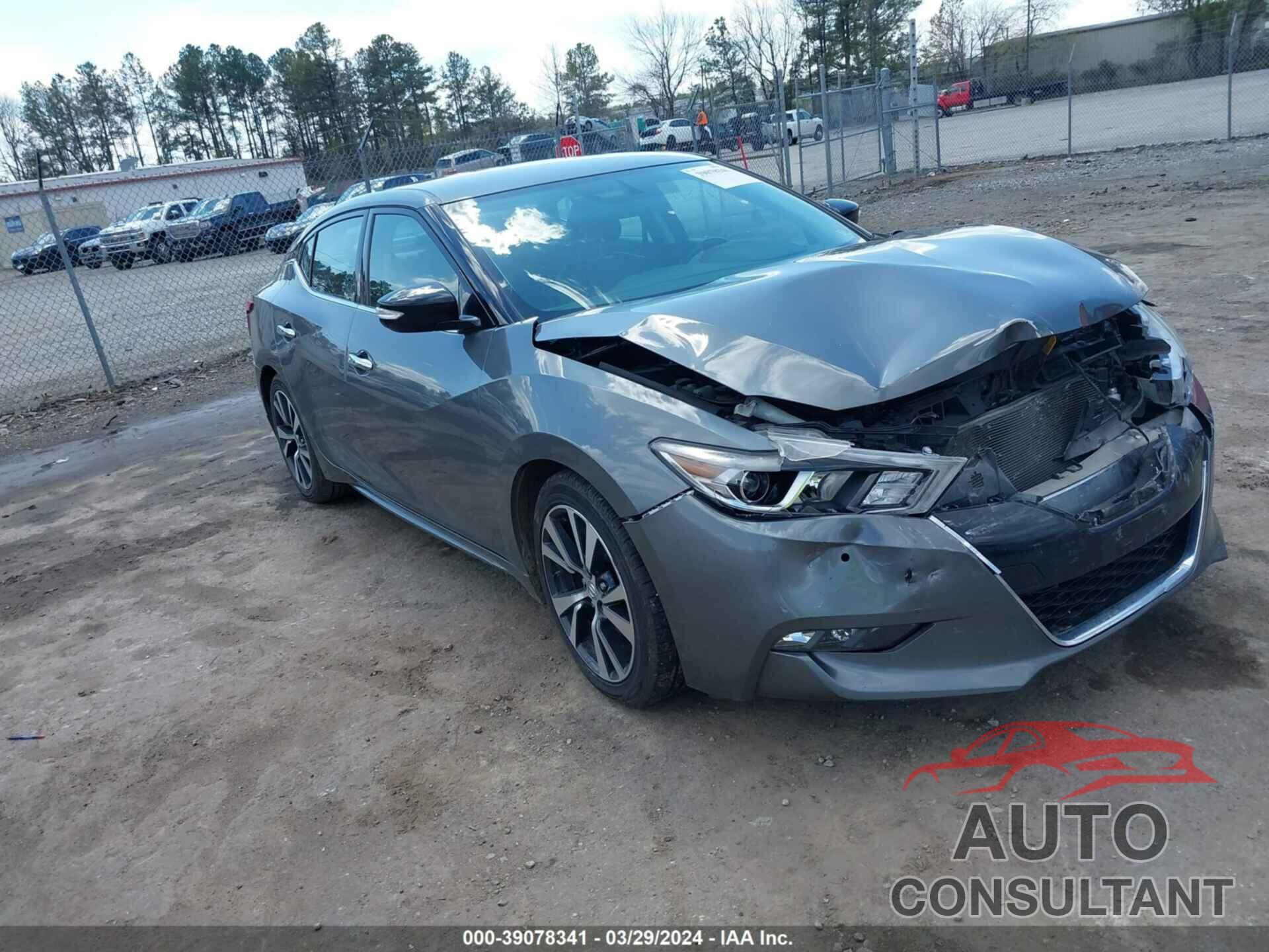 NISSAN MAXIMA 2017 - 1N4AA6AP2HC409181