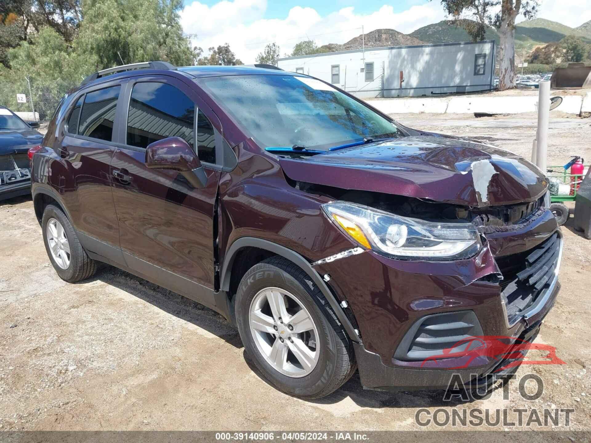 CHEVROLET TRAX 2021 - KL7CJLSB8MB340482