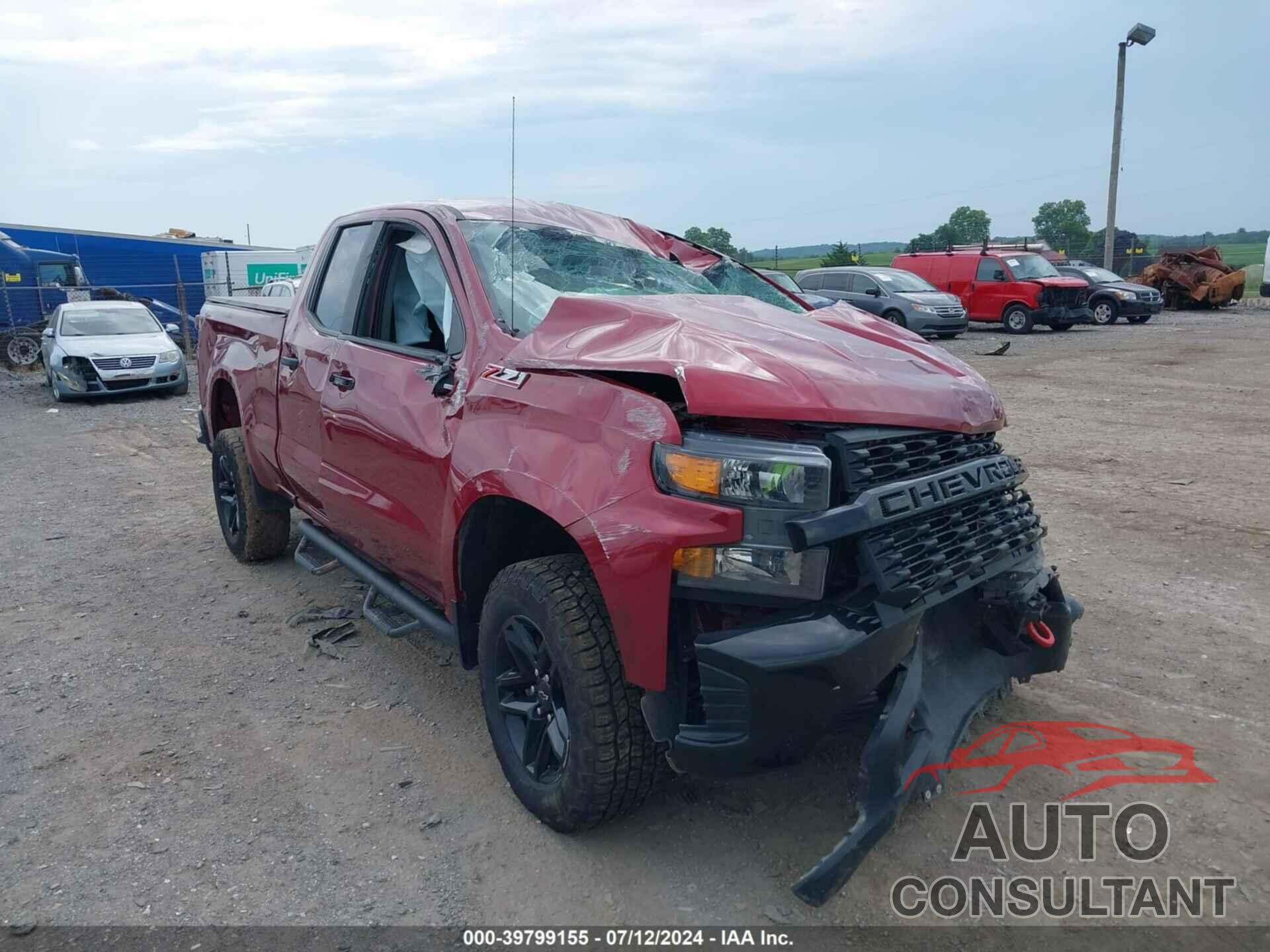 CHEVROLET SILVERADO 1500 2020 - 1GCRYCEF9LZ317189