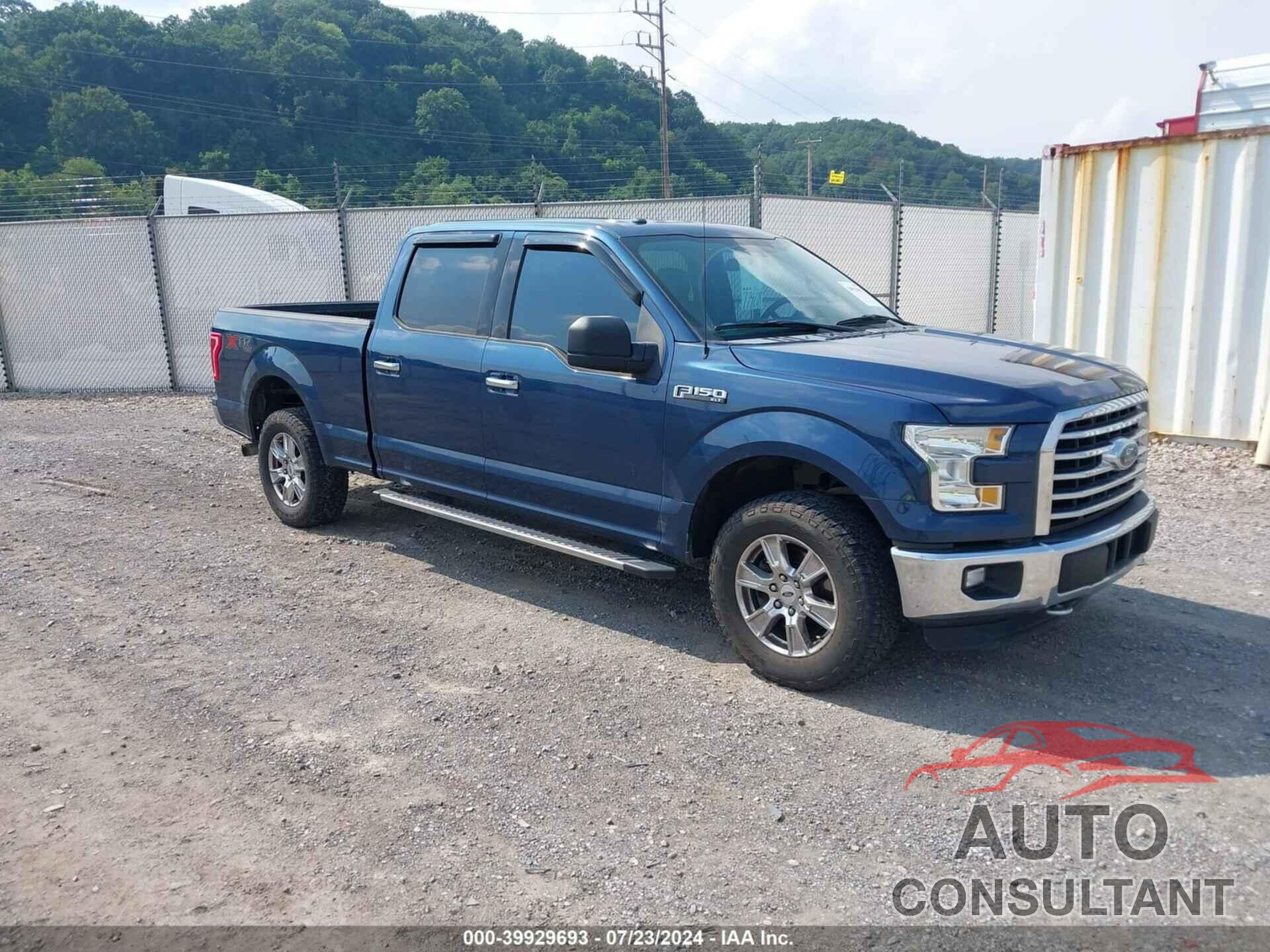 FORD F-150 2016 - 1FTFW1EG2GFD43565