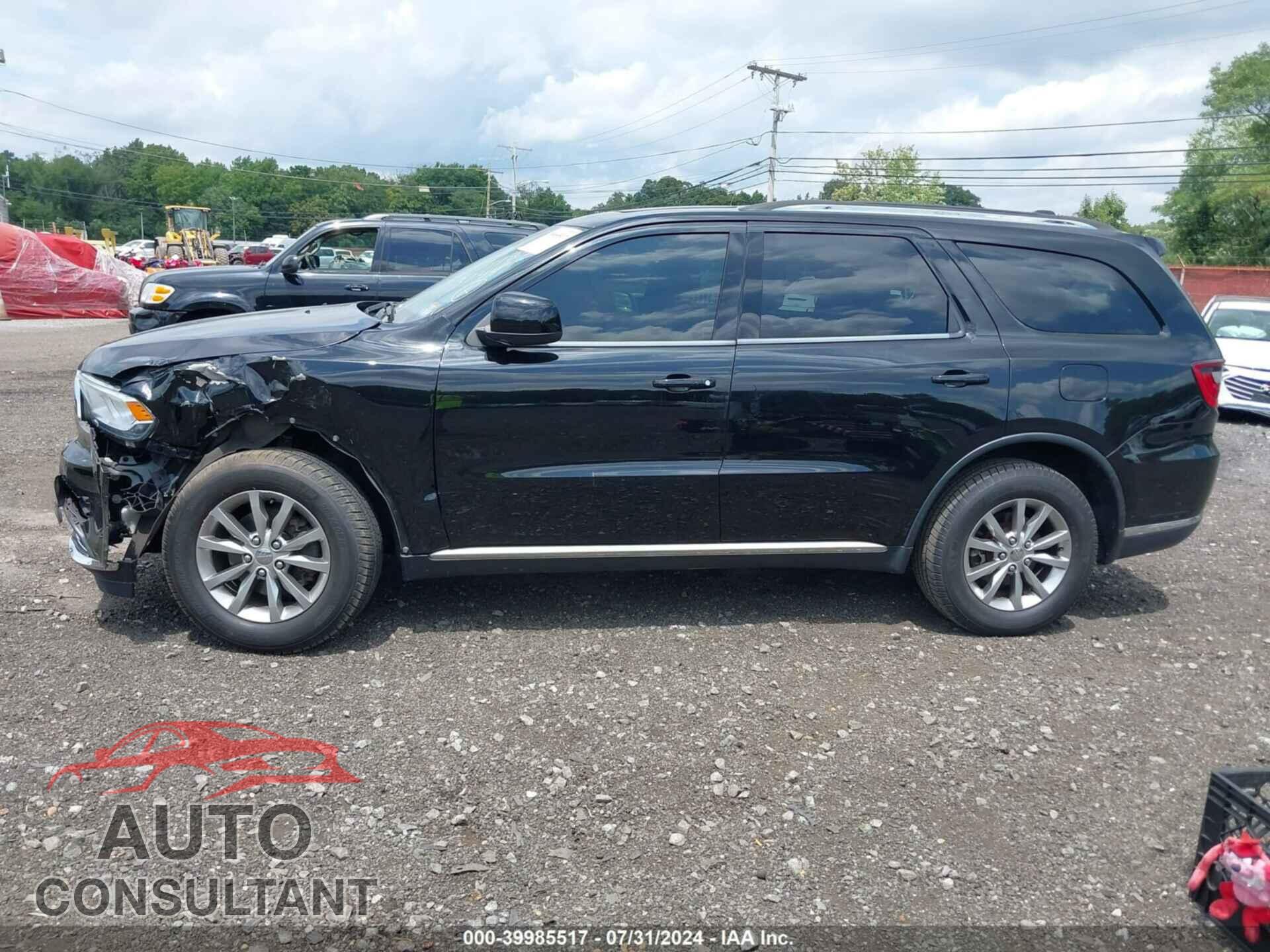 DODGE DURANGO 2017 - 1C4RDJAG2HC937441