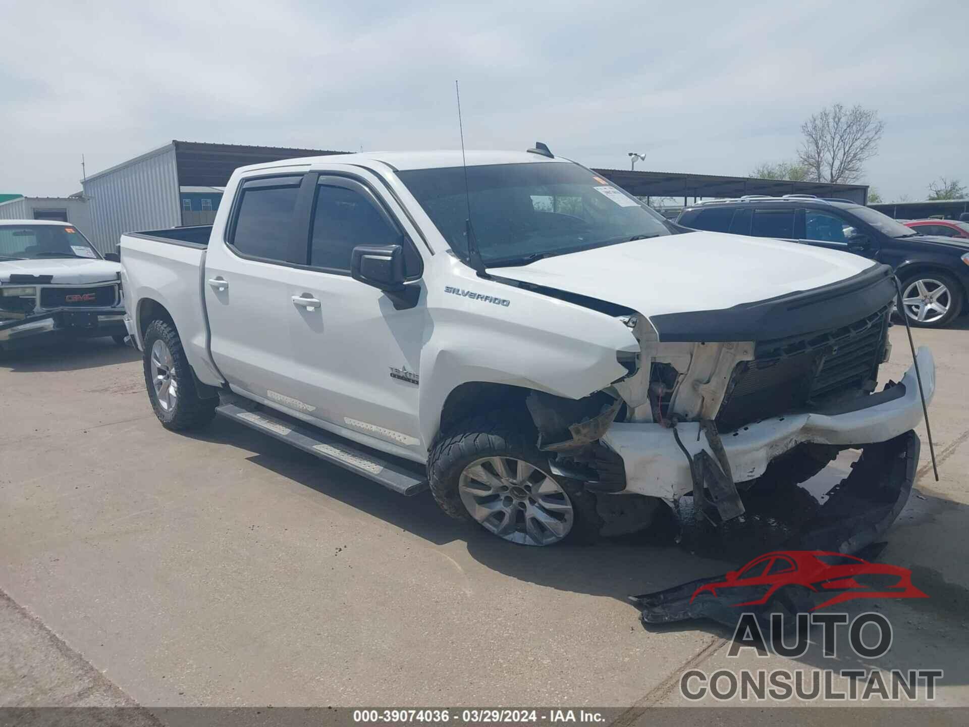 CHEVROLET SILVERADO 1500 2020 - 3GCPWDED9LG121366