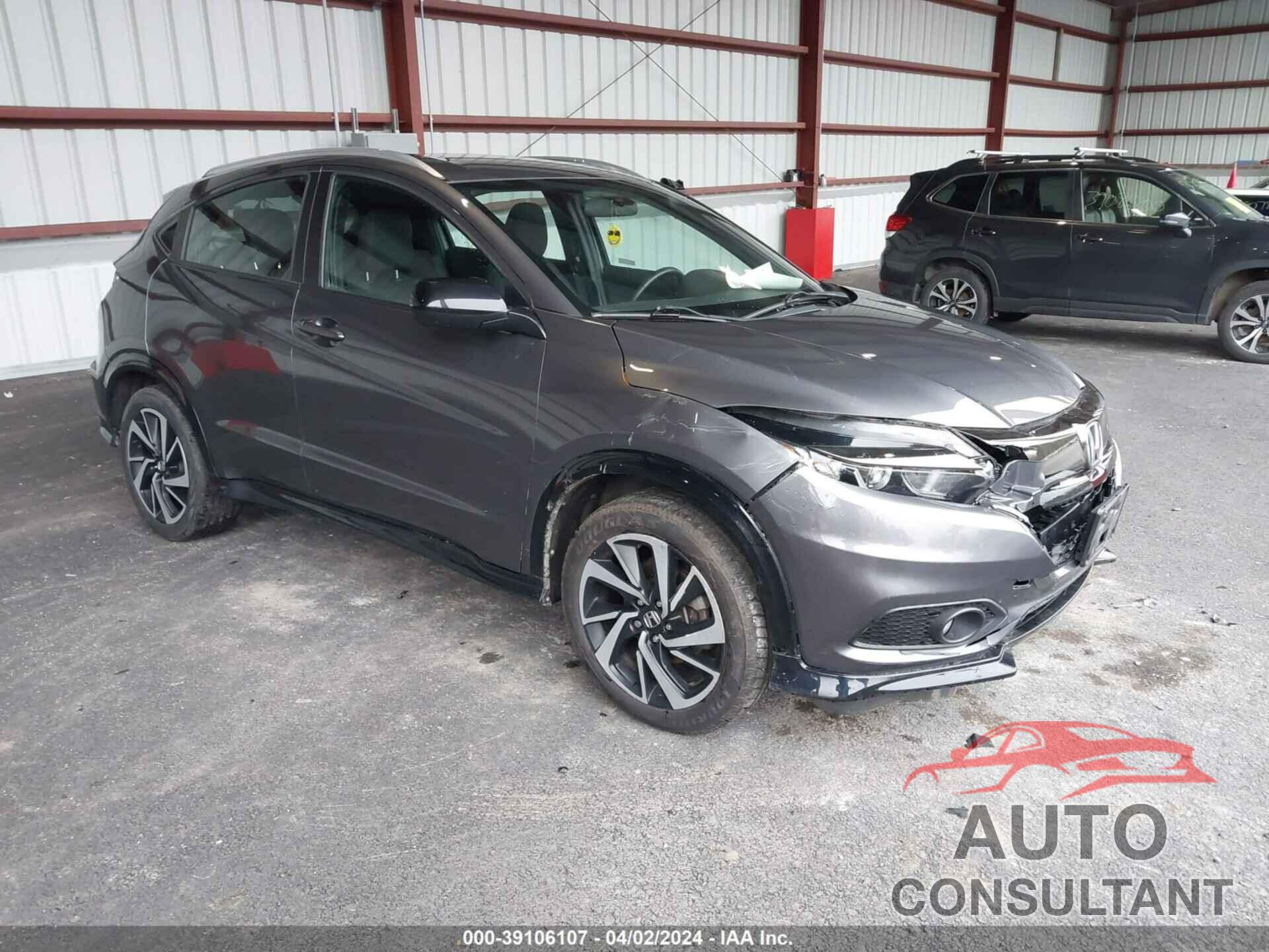 HONDA HR-V 2019 - 3CZRU6H12KG704382