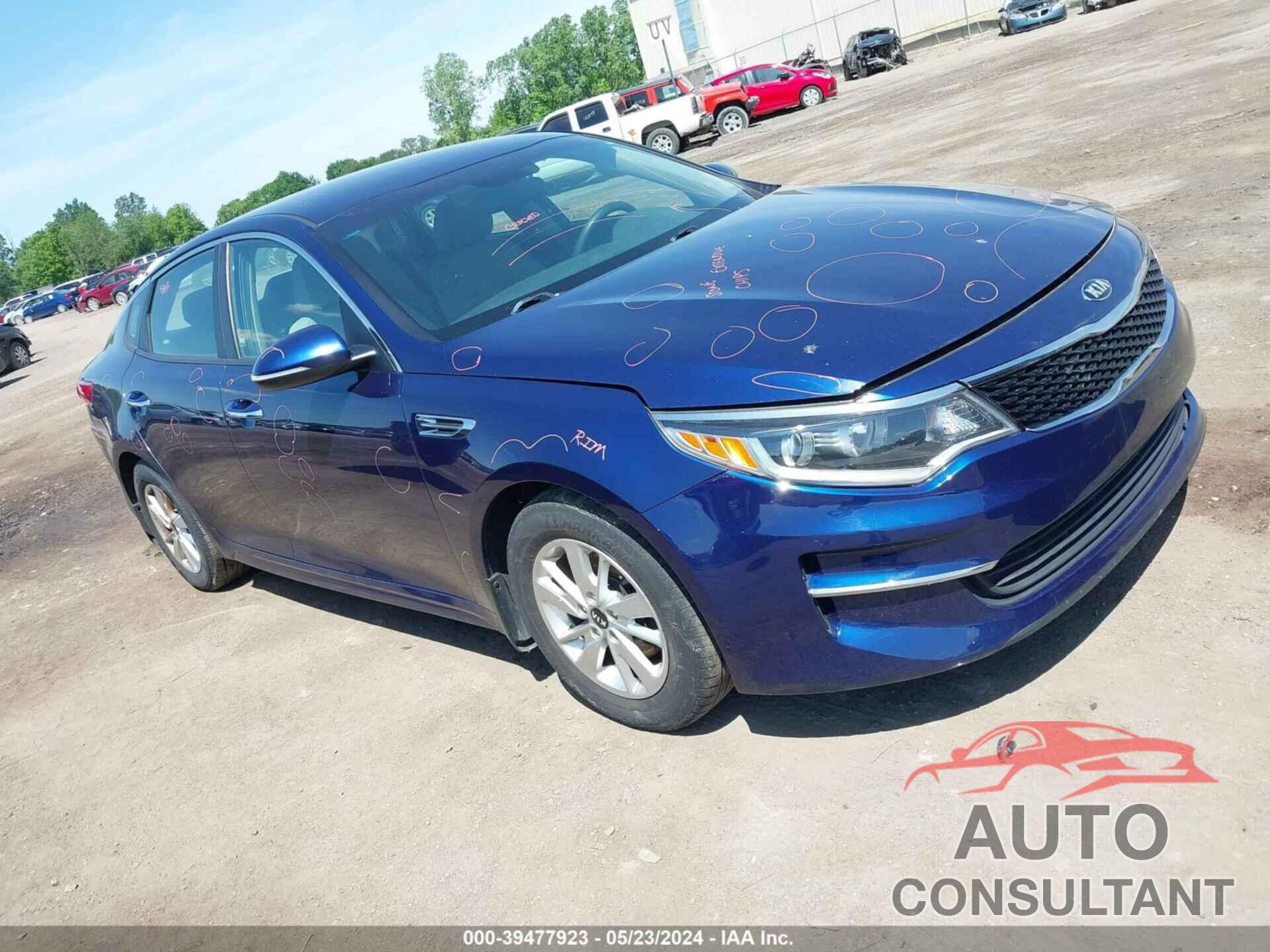 KIA OPTIMA 2016 - 5XXGT4L33GG041900