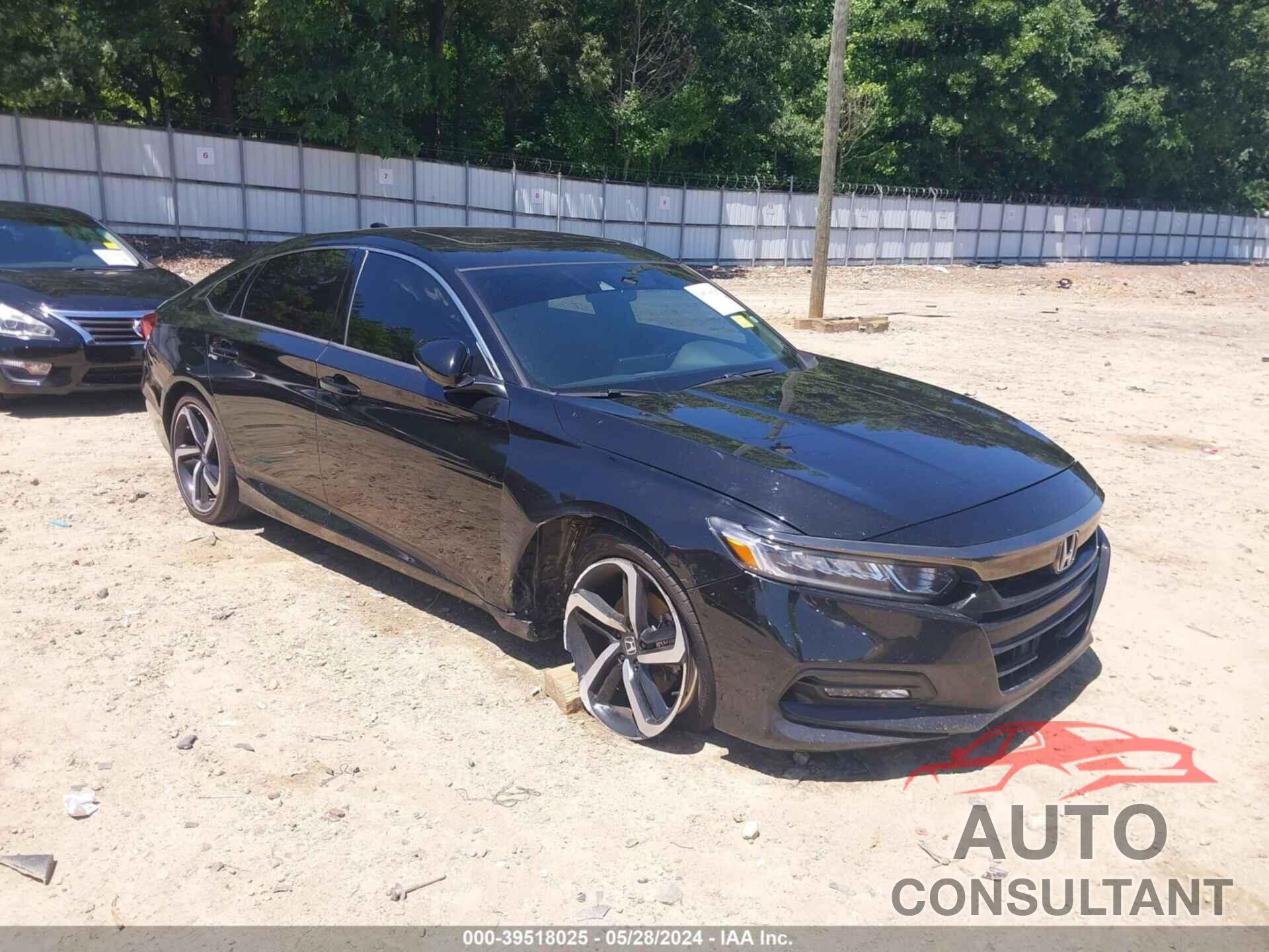 HONDA ACCORD 2018 - 1HGCV2F38JA029433