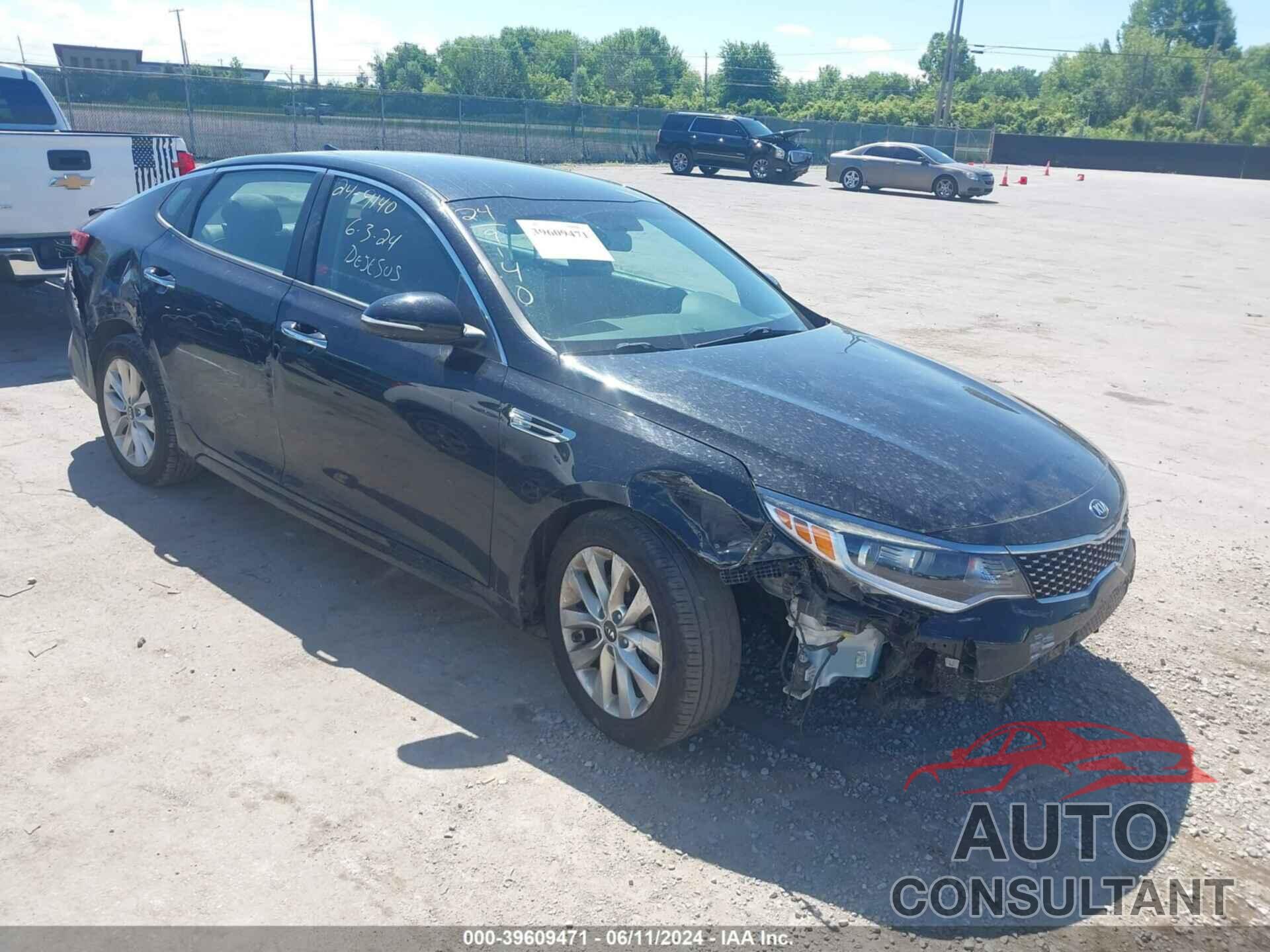 KIA OPTIMA 2018 - 5XXGT4L31JG201666
