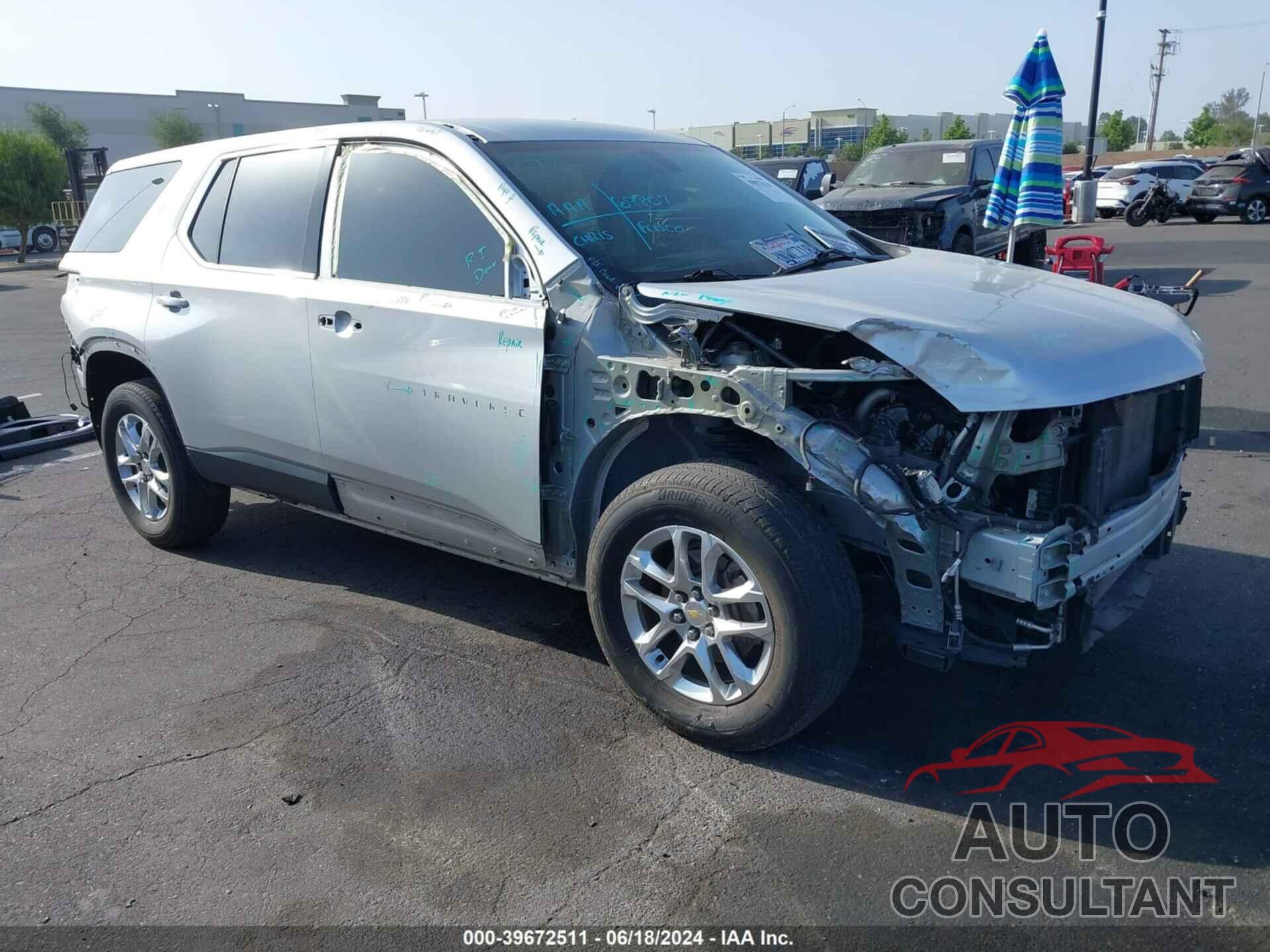 CHEVROLET TRAVERSE 2020 - 1GNERFKW5LJ253241