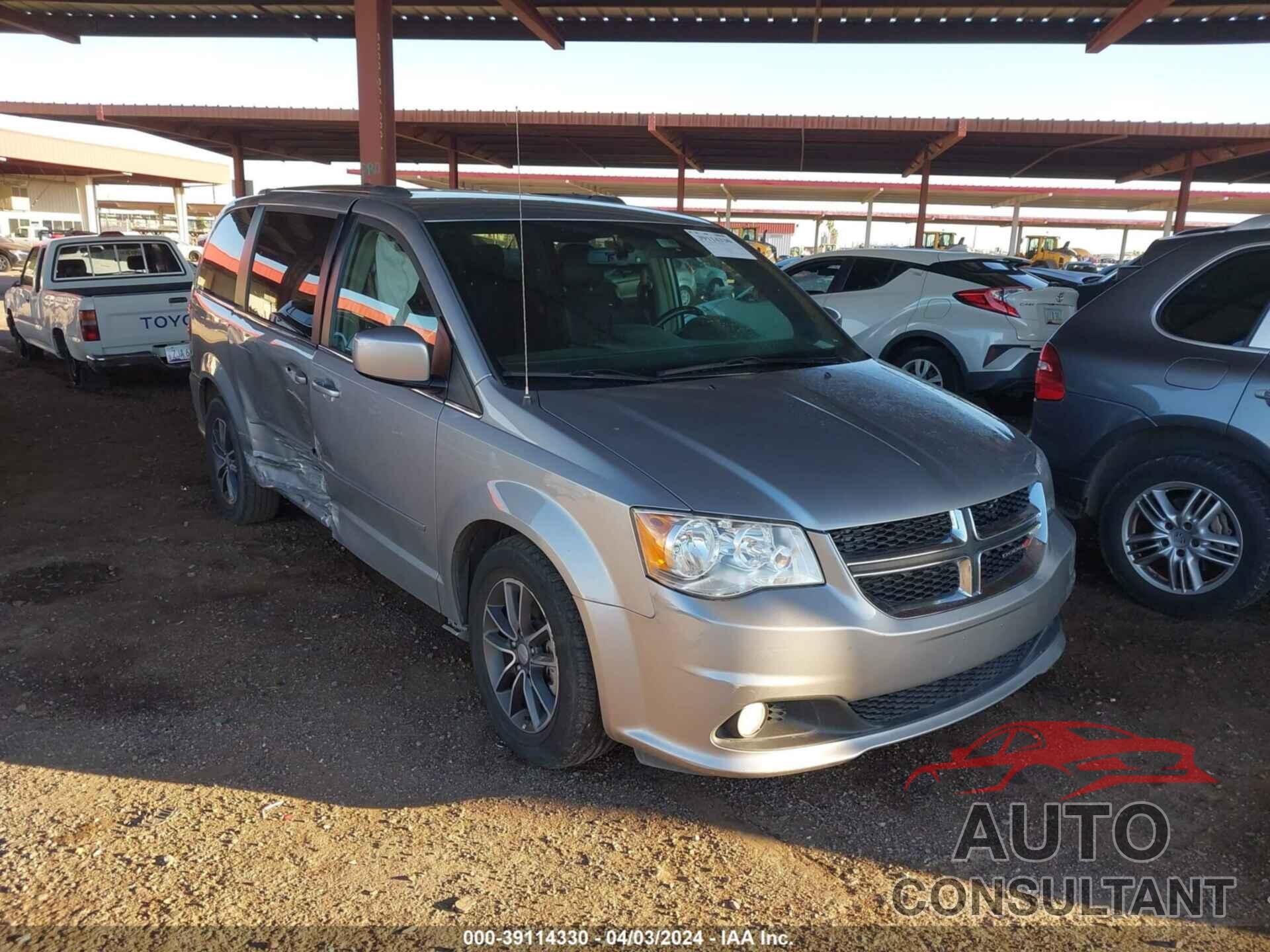 DODGE GRAND CARAVAN 2017 - 2C4RDGCG9HR842334