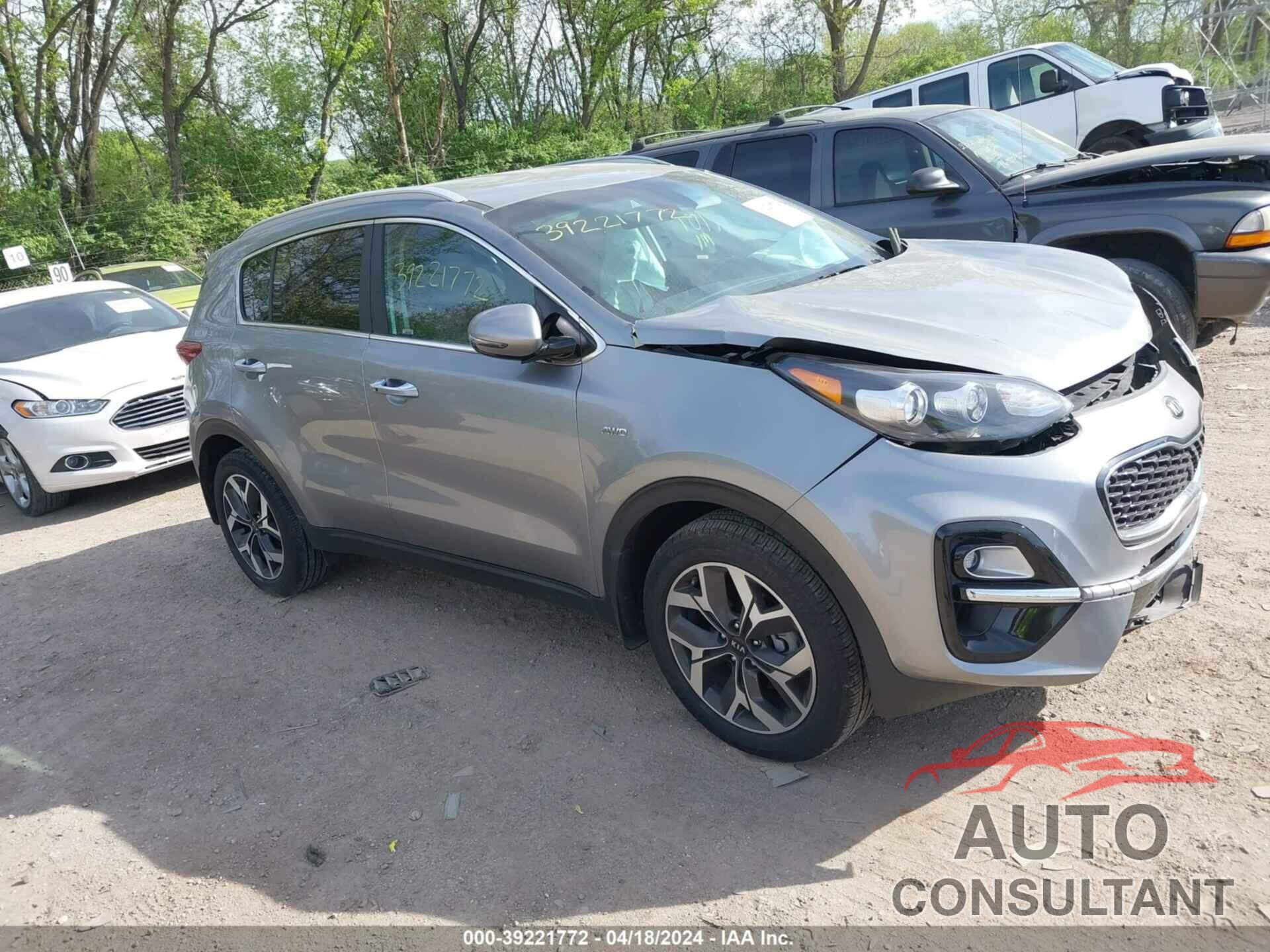 KIA SPORTAGE 2021 - KNDPNCAC6M7915300