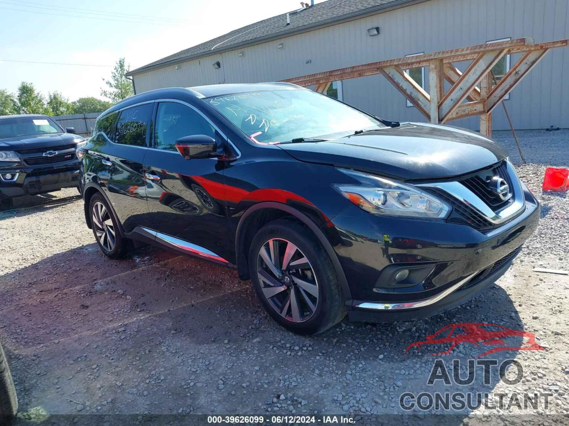 NISSAN MURANO 2017 - 5N1AZ2MH8HN155542