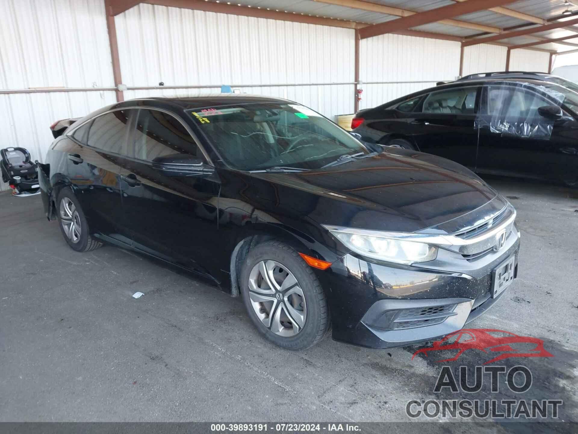 HONDA CIVIC 2016 - 19XFC2F53GE218807