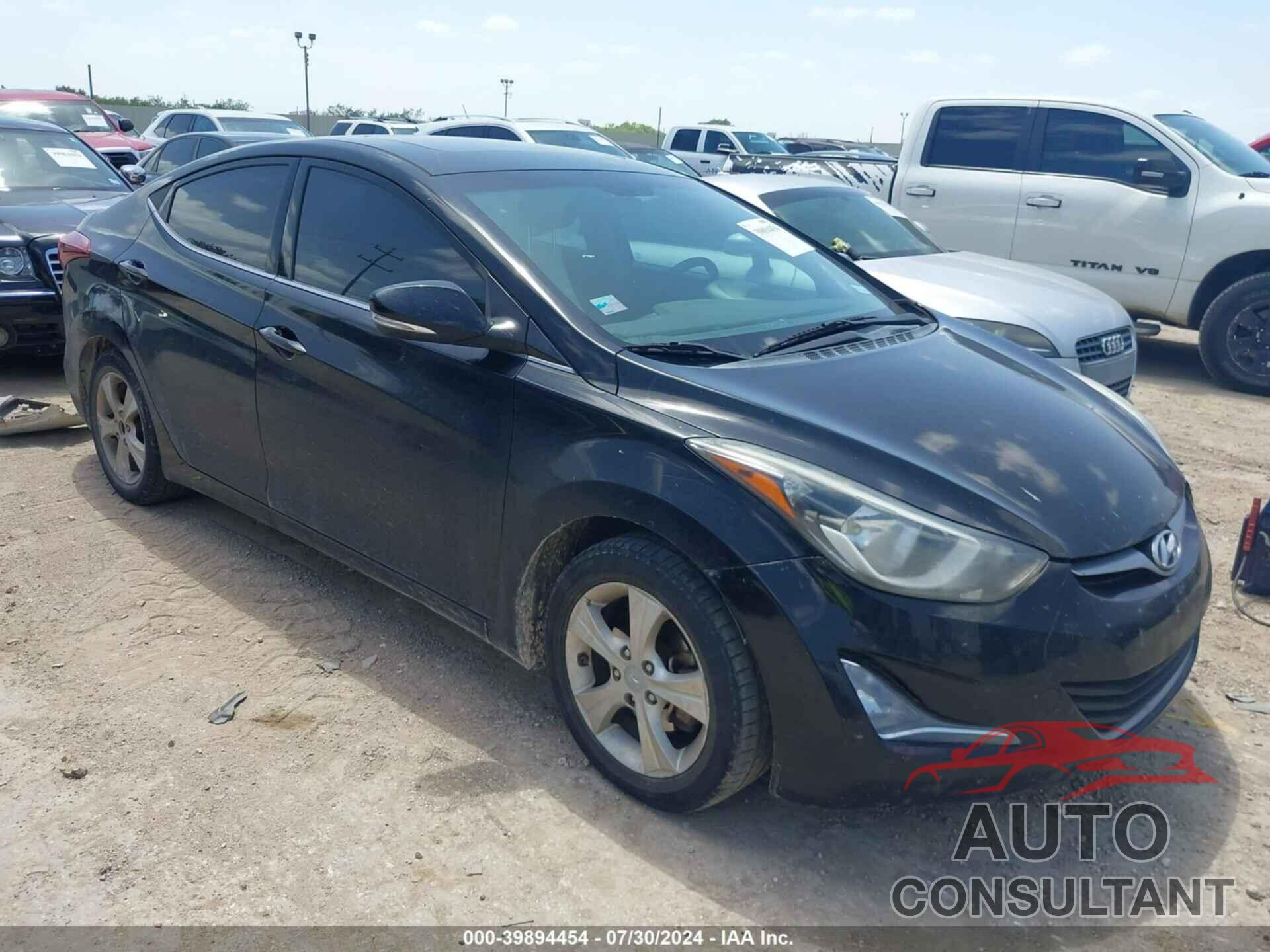 HYUNDAI ELANTRA 2016 - KMHDH4AE3GU628466