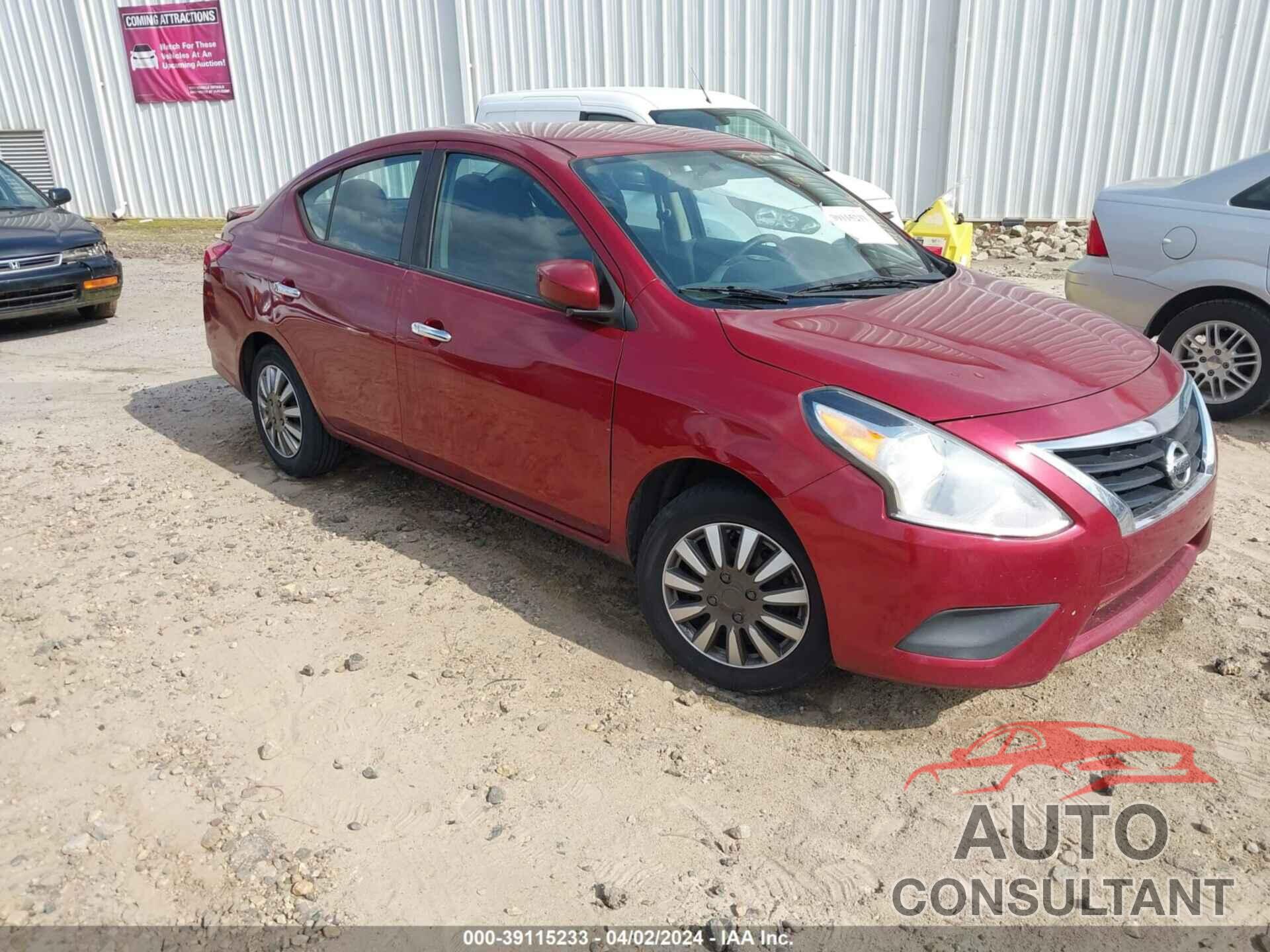 NISSAN VERSA 2017 - 3N1CN7AP6HK414619