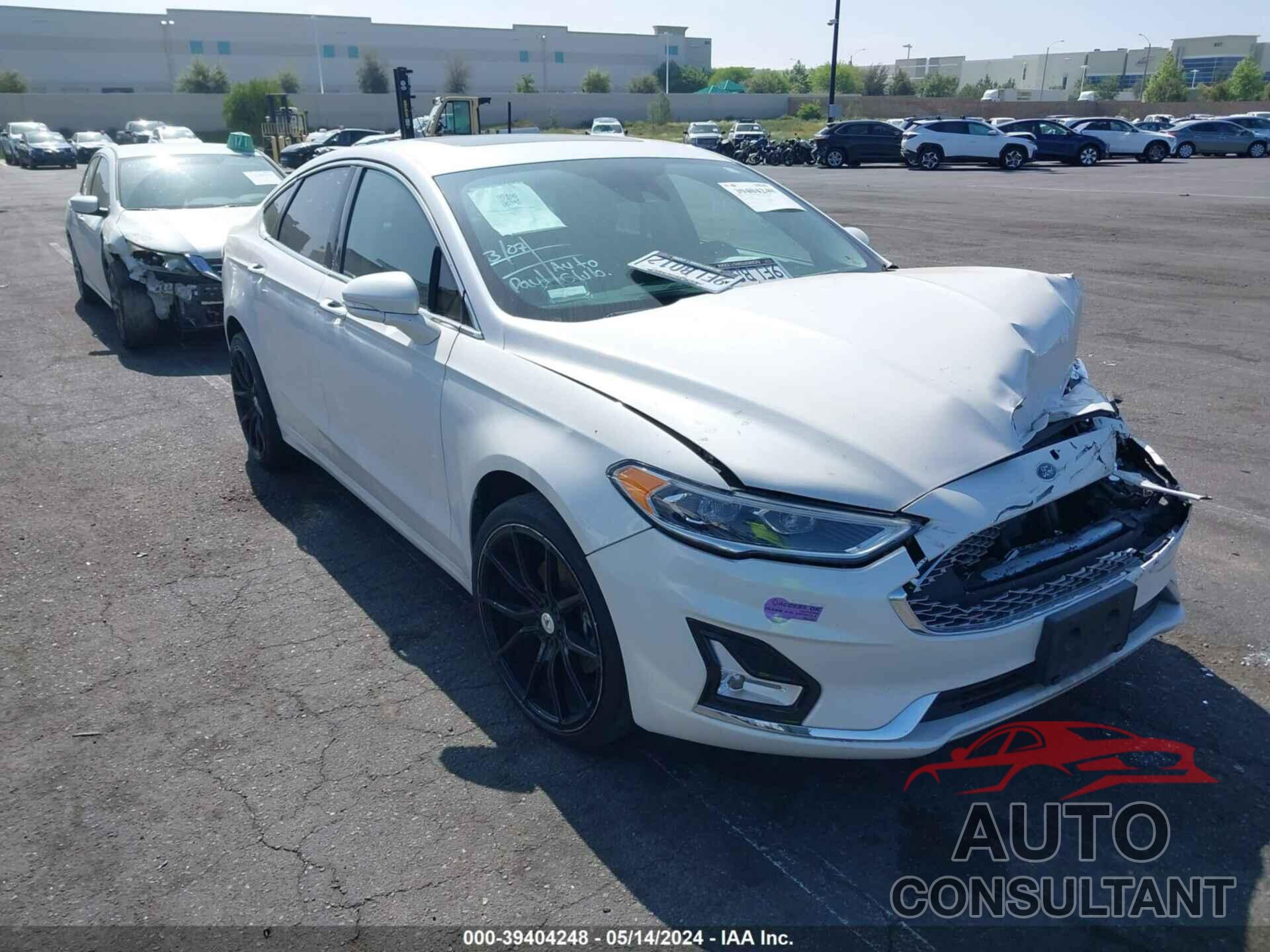 FORD FUSION ENERGI 2019 - 3FA6P0SU1KR232587