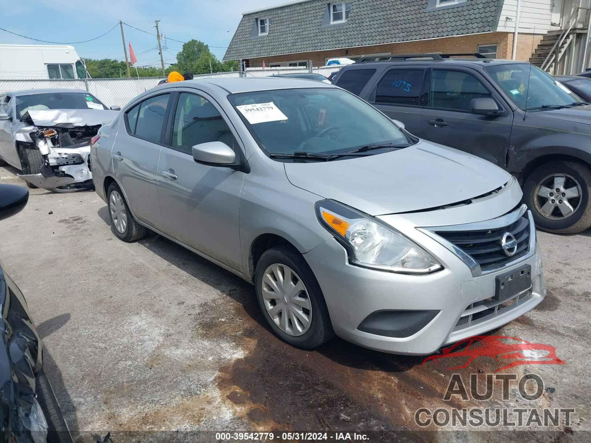 NISSAN VERSA 2017 - 3N1CN7AP9HL850391