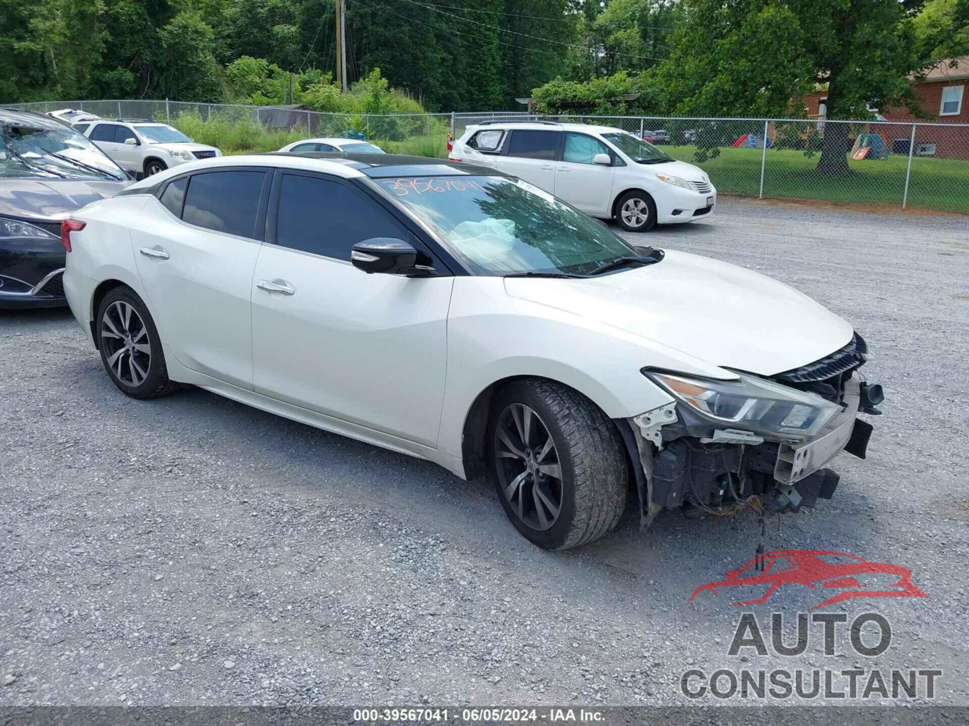 NISSAN MAXIMA 2017 - 1N4AA6AP1HC371118