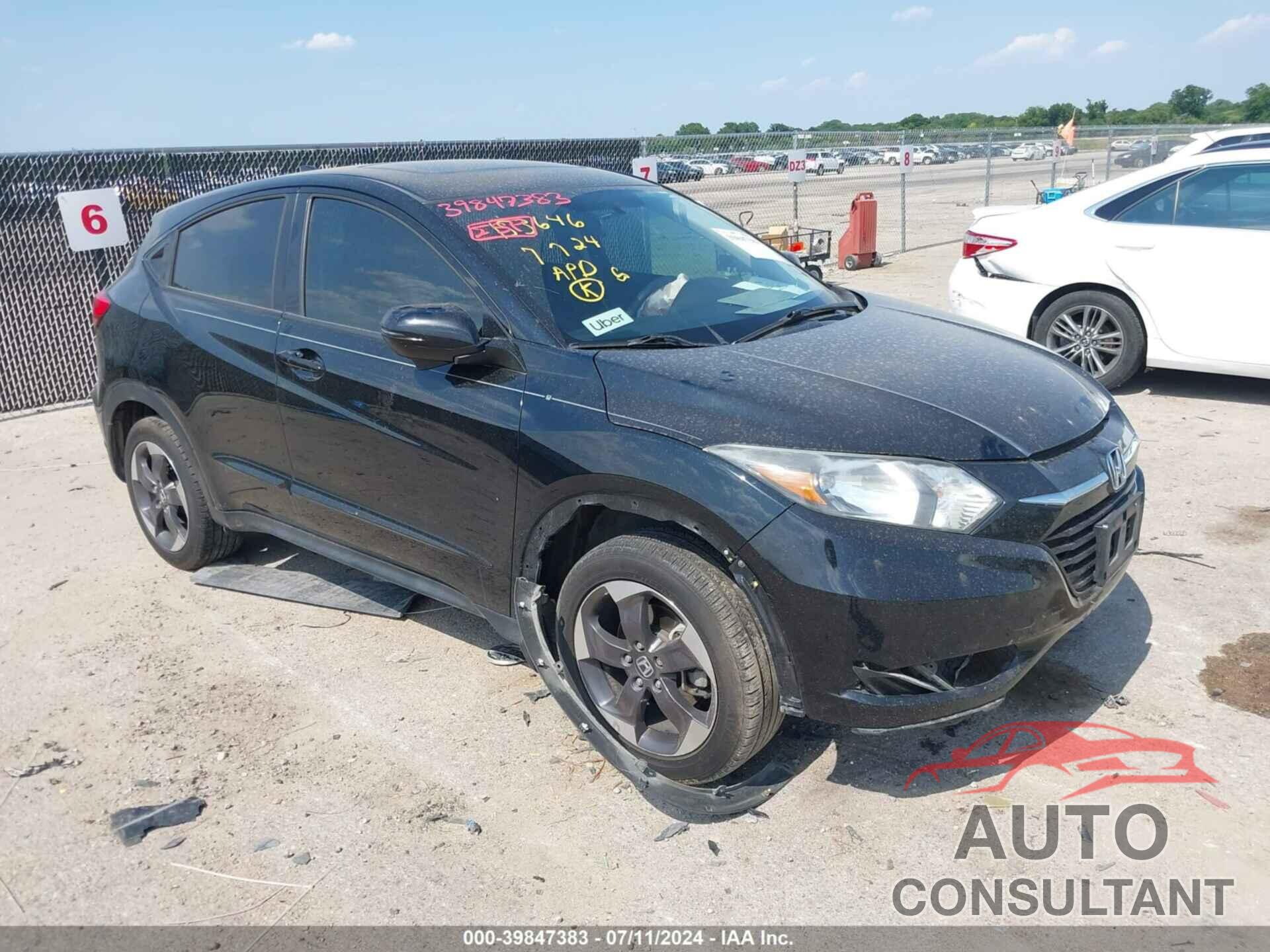 HONDA HR-V 2018 - 3CZRU5H56JG705773