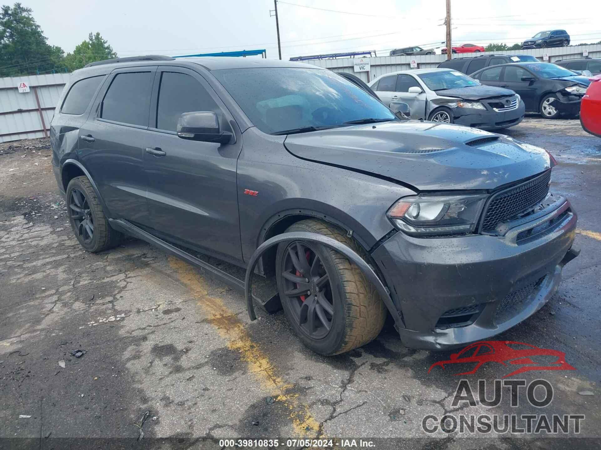 DODGE DURANGO 2018 - 1C4SDJGJ7JC201816