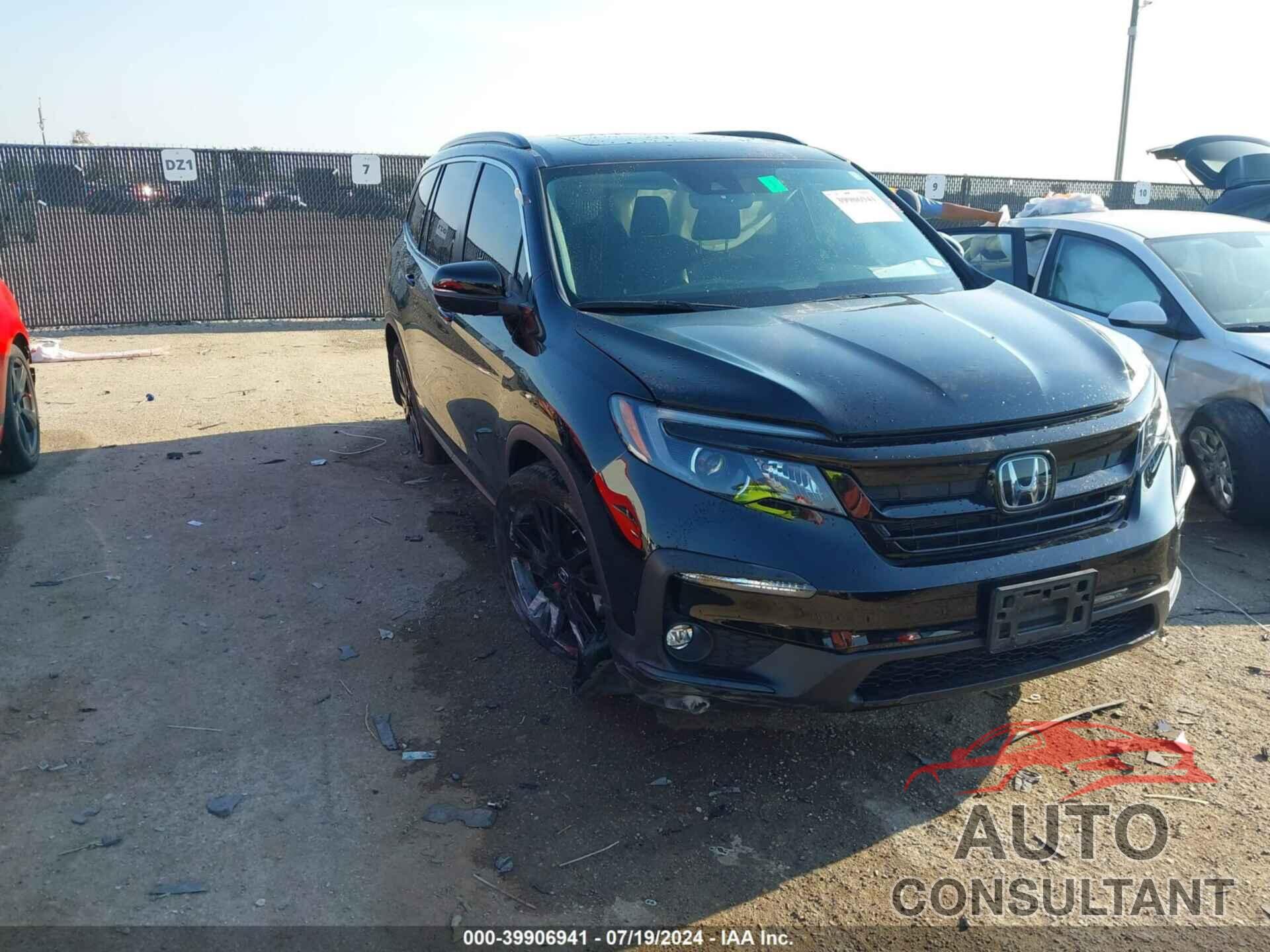 HONDA PILOT 2022 - 5FNYF5H2XNB019894