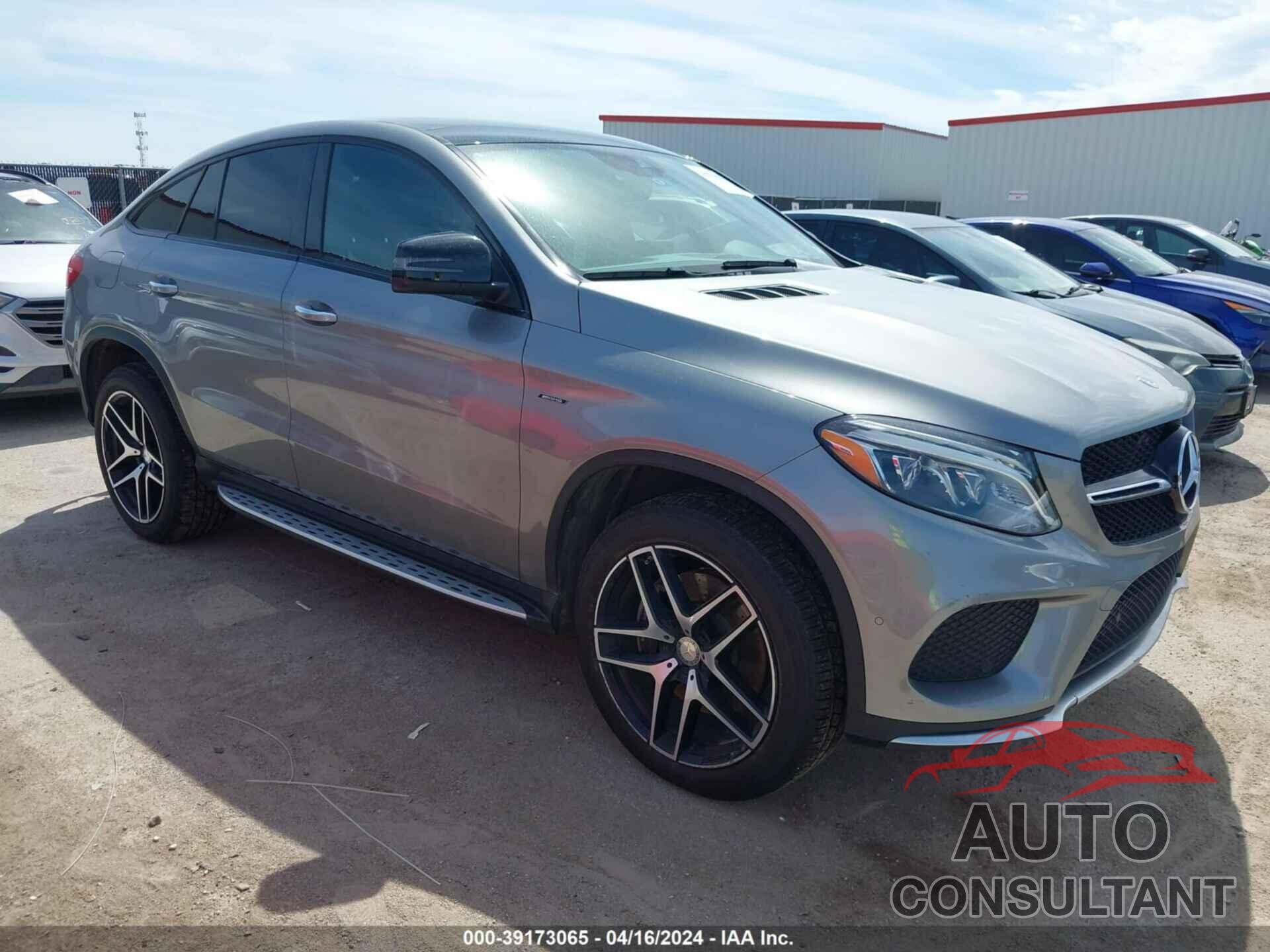 MERCEDES-BENZ GLE 450 AMG COUPE 2016 - 4JGED6EB4GA041478