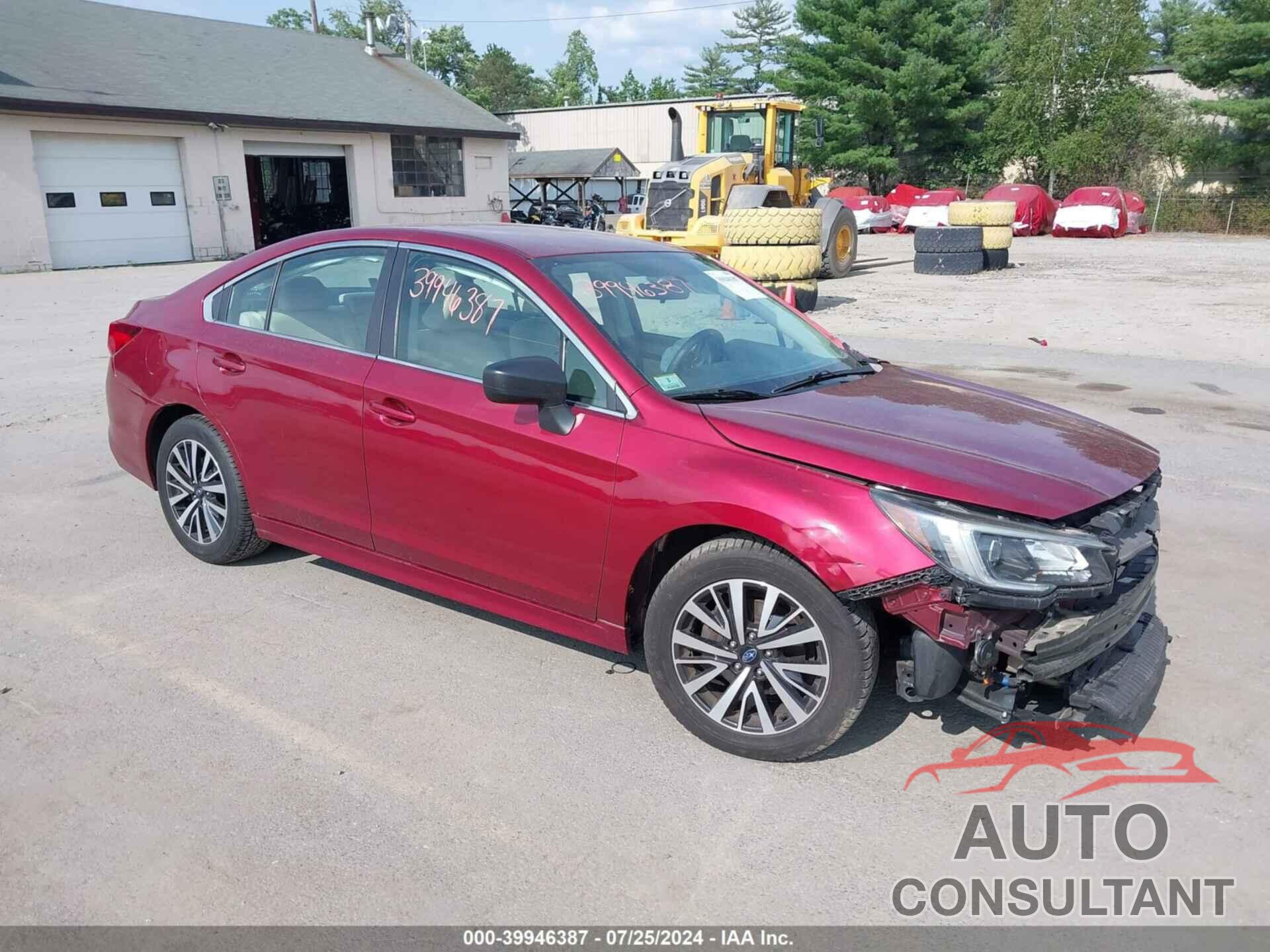 SUBARU LEGACY 2018 - 4S3BNAB67J3014382