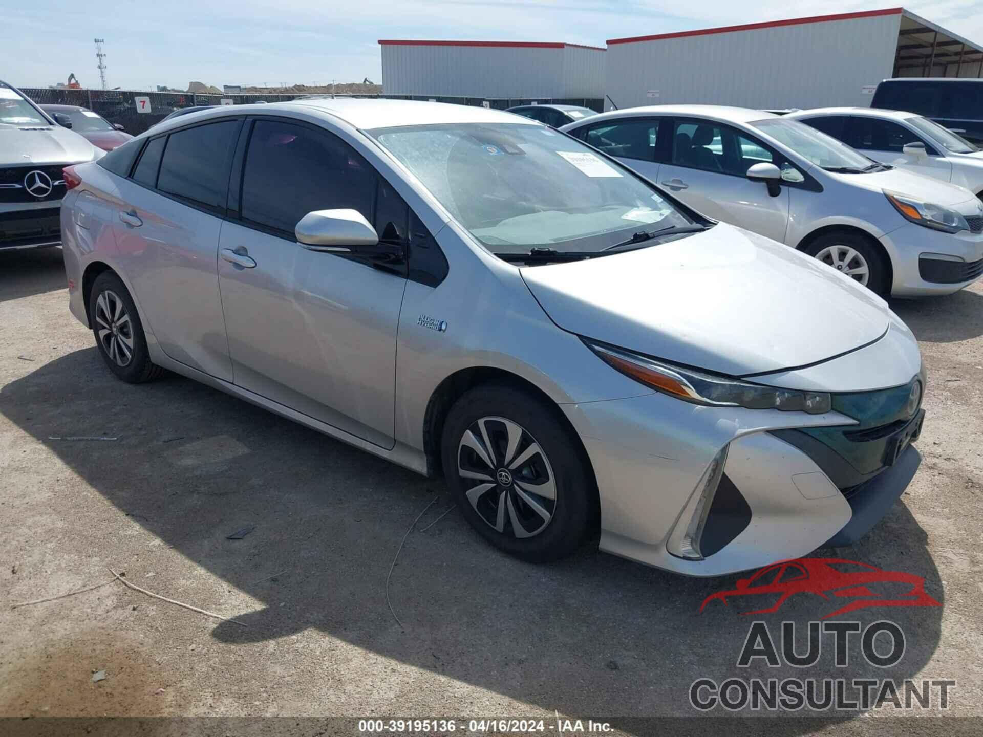 TOYOTA PRIUS PRIME 2017 - JTDKARFP7H3064268