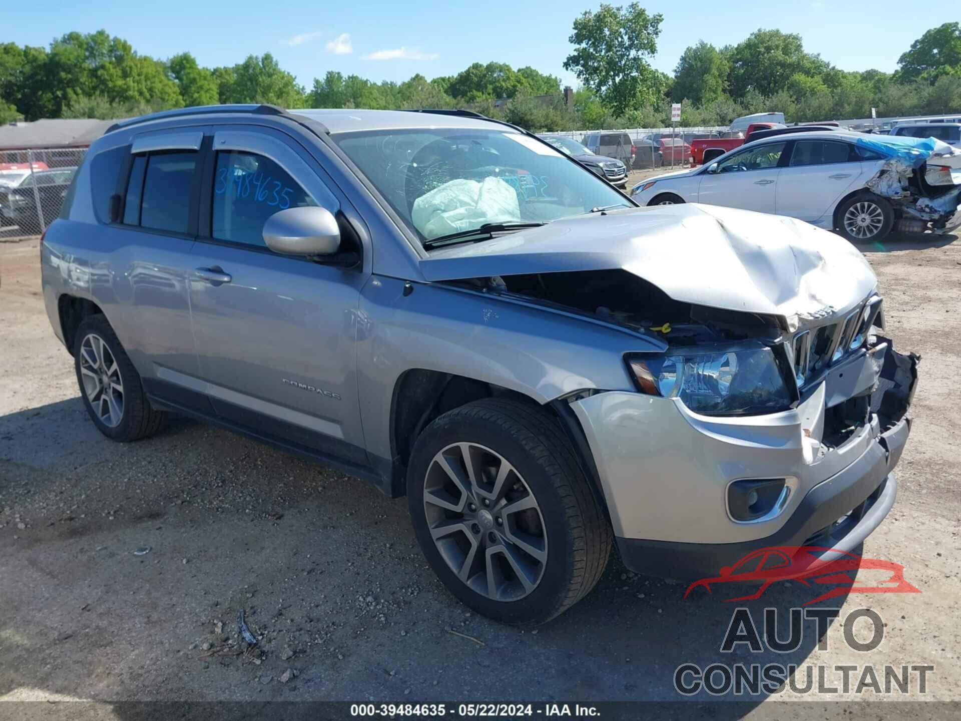 JEEP COMPASS 2017 - 1C4NJCEA9HD155981