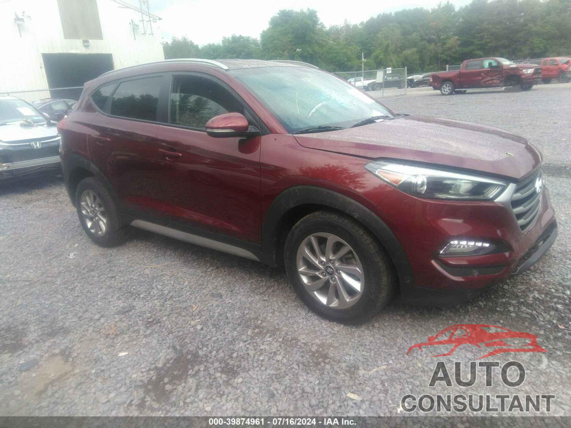 HYUNDAI TUCSON 2018 - KM8J3CA43JU625562