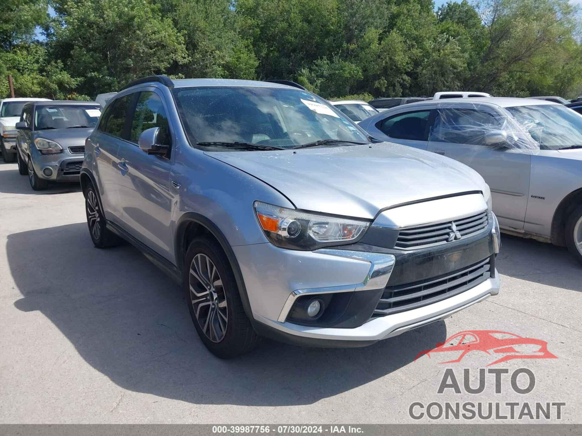 MITSUBISHI OUTLANDER SPORT 2017 - JA4AP4AW0HZ048299