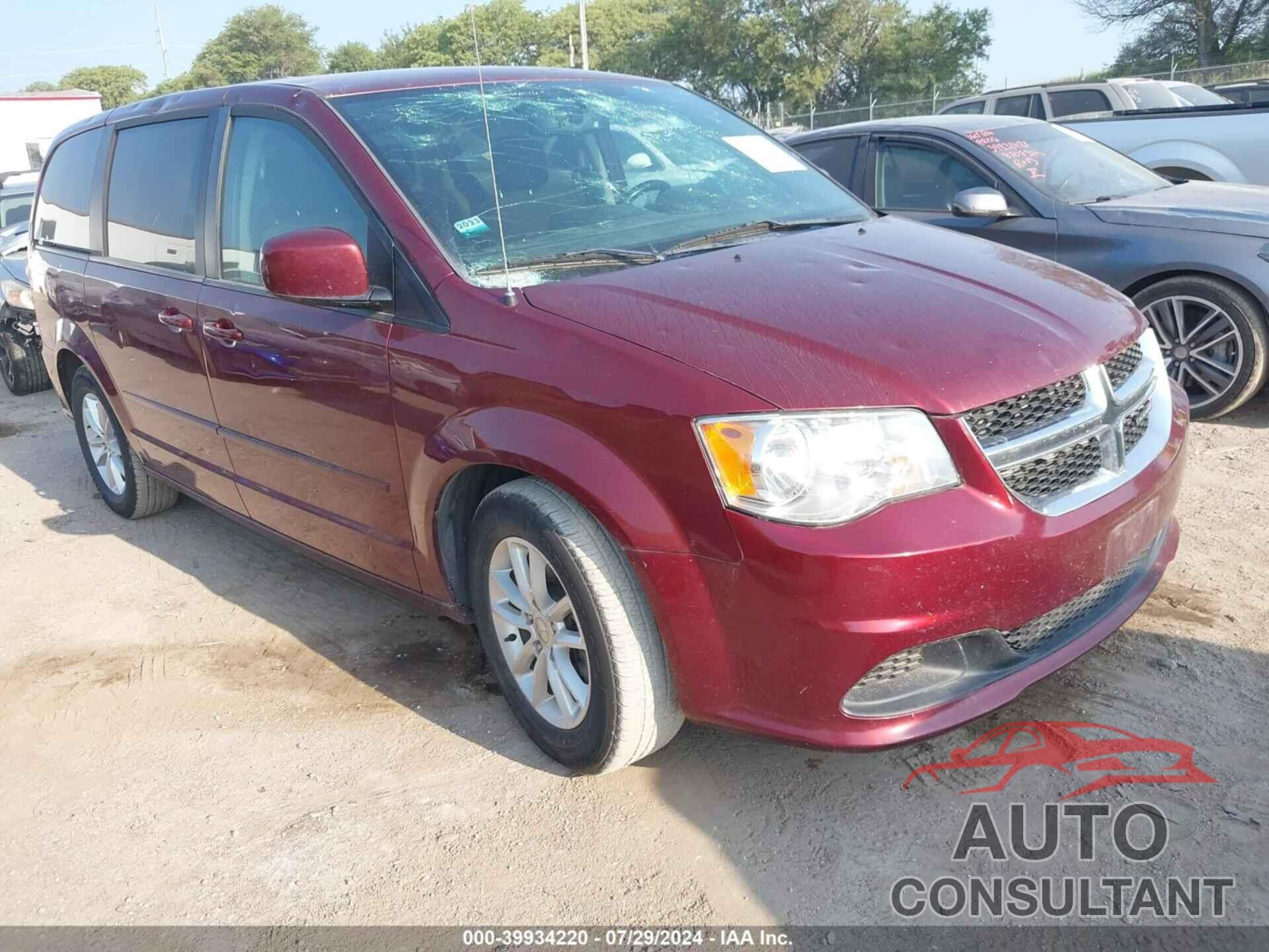 DODGE GRAND CARAVAN 2017 - 2C4RDGBG3HR847174