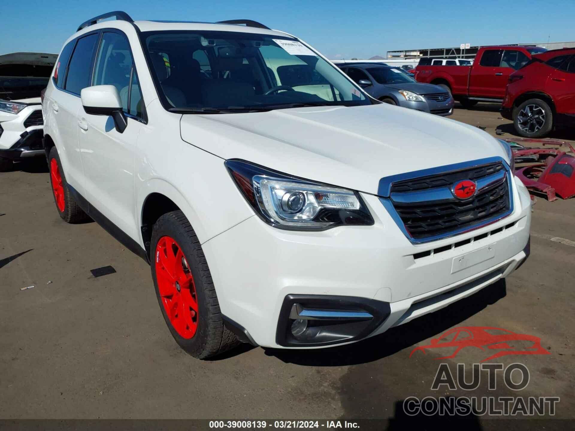 SUBARU FORESTER 2018 - JF2SJARC7JH424868