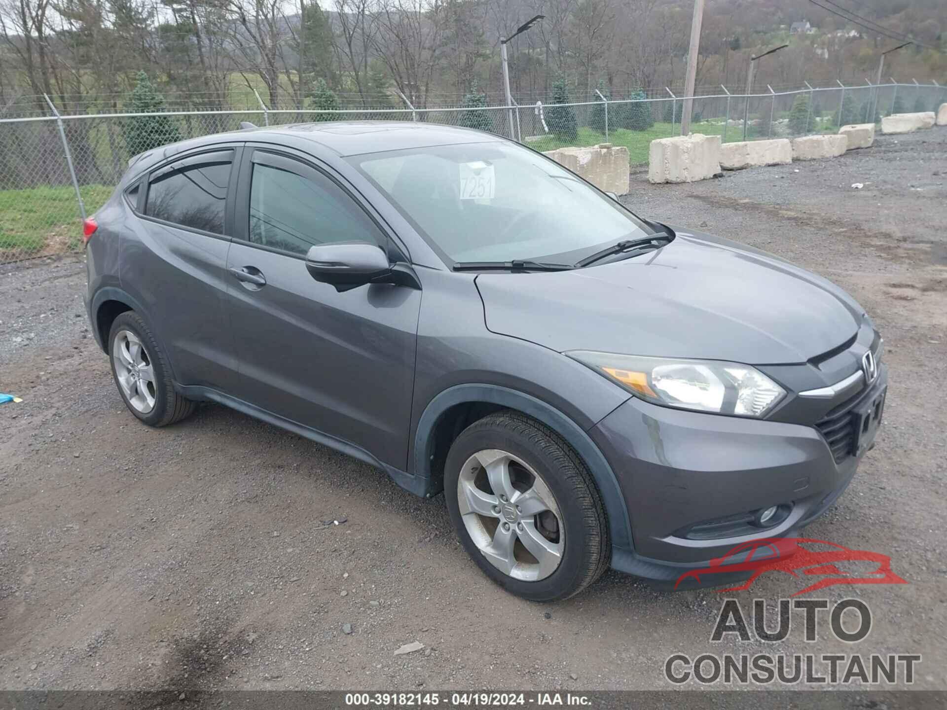 HONDA HR-V 2016 - 3CZRU6H52GM722750