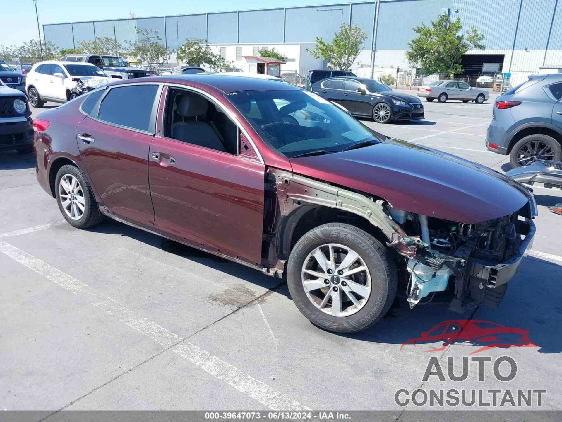 KIA OPTIMA 2017 - 5XXGT4L31HG143715