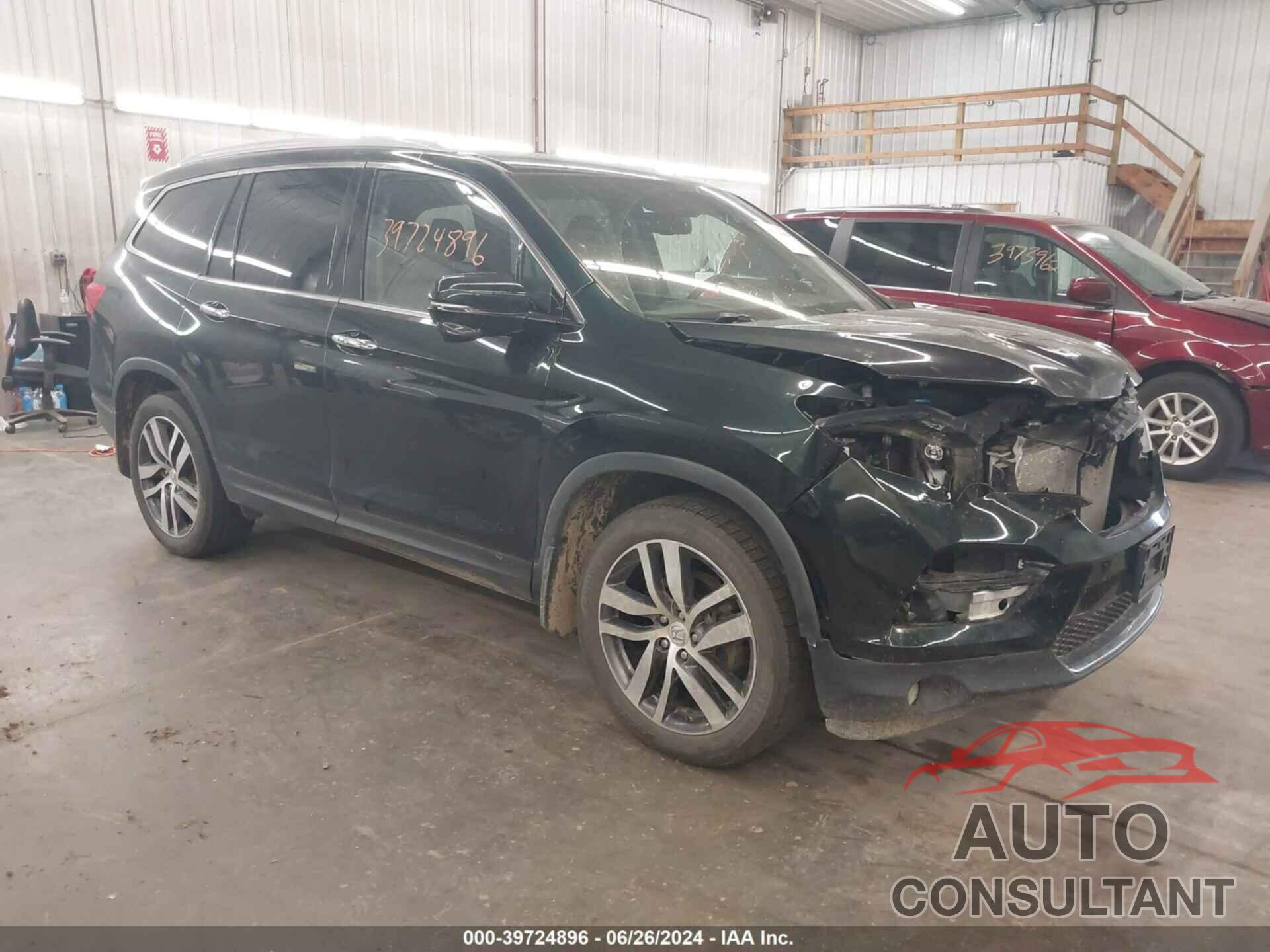 HONDA PILOT 2017 - 5FNYF6H99HB053722