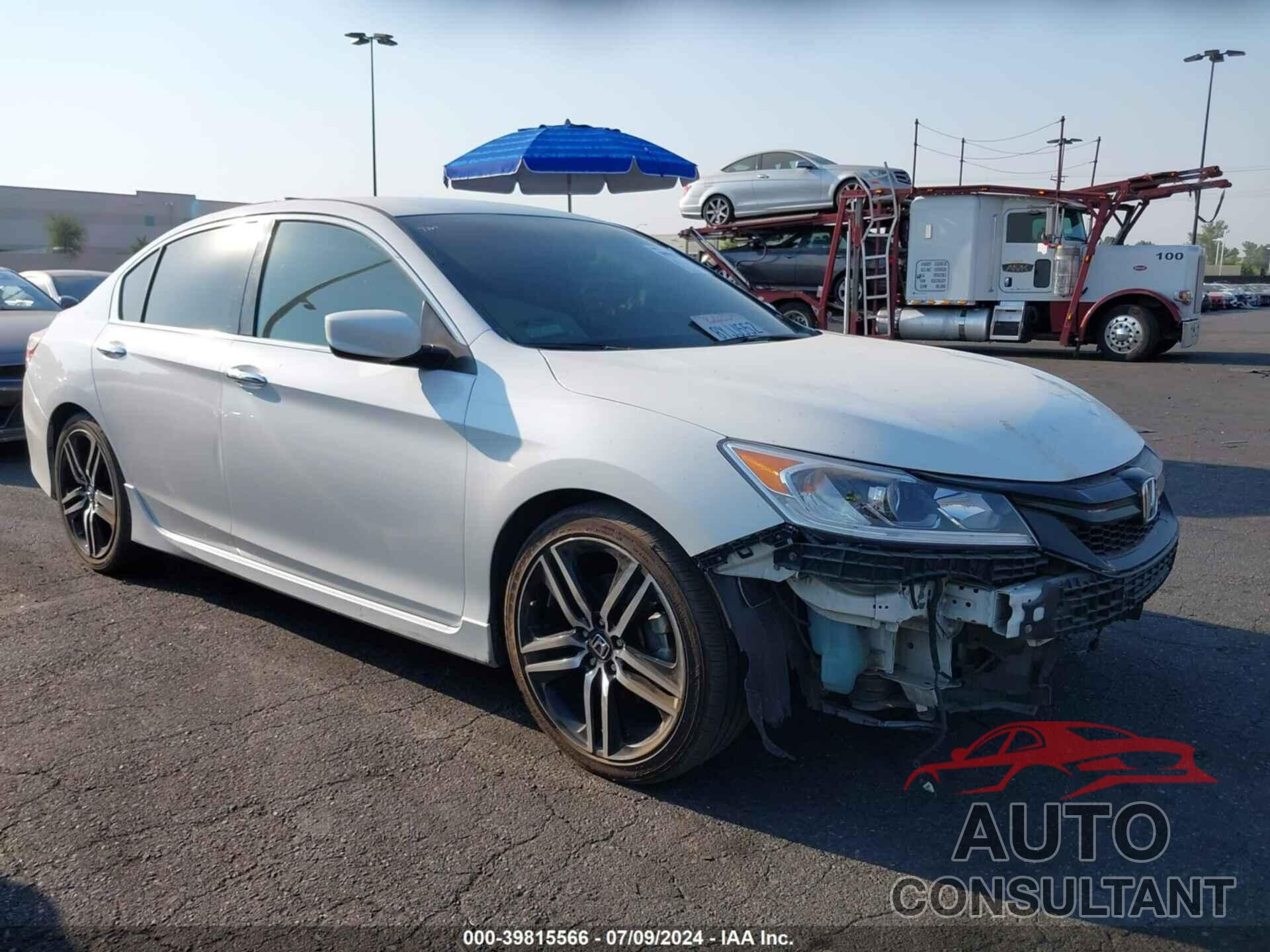 HONDA ACCORD 2017 - 1HGCR2F51HA156461