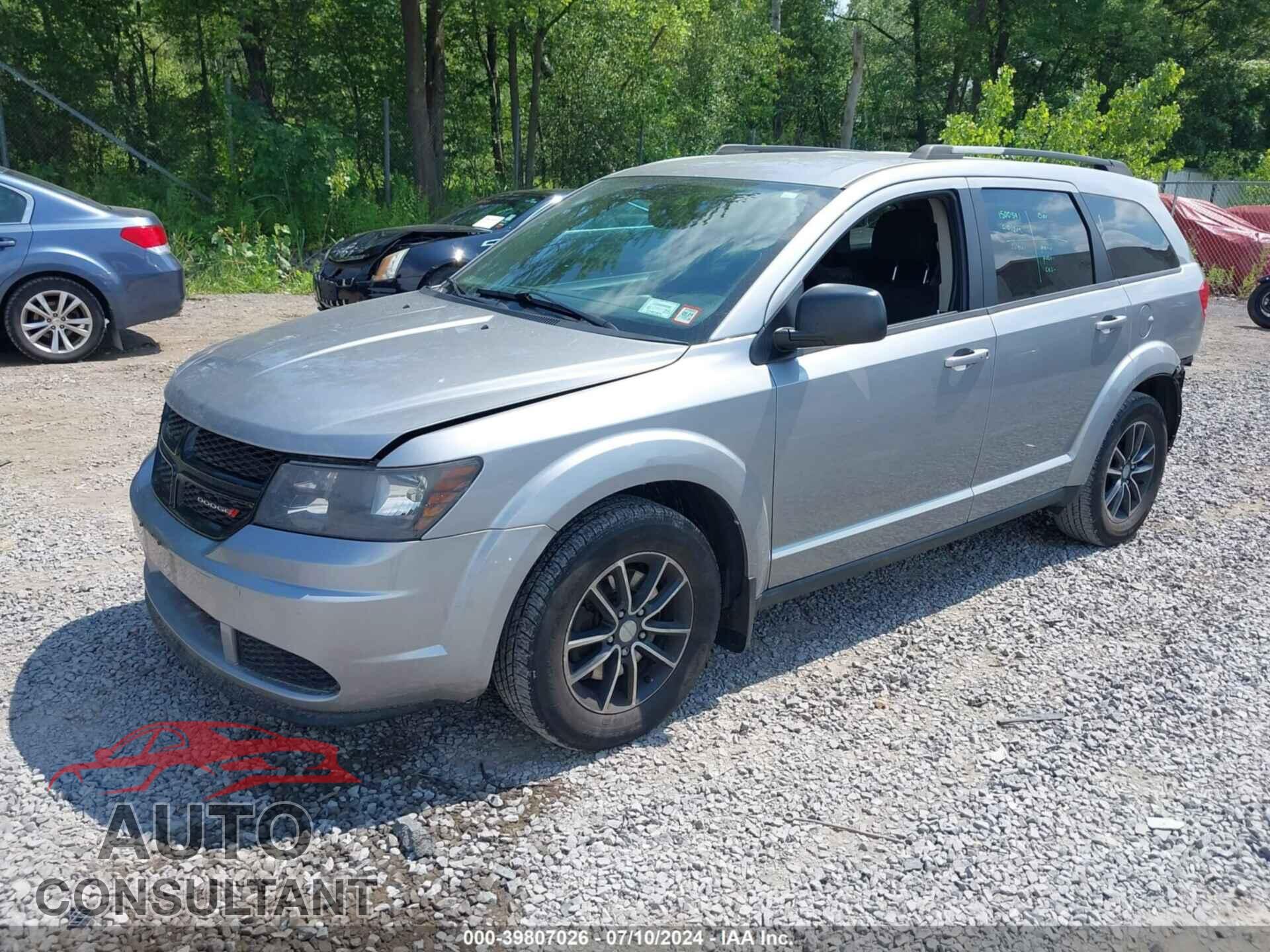DODGE JOURNEY 2017 - 3C4PDCAB7HT637034