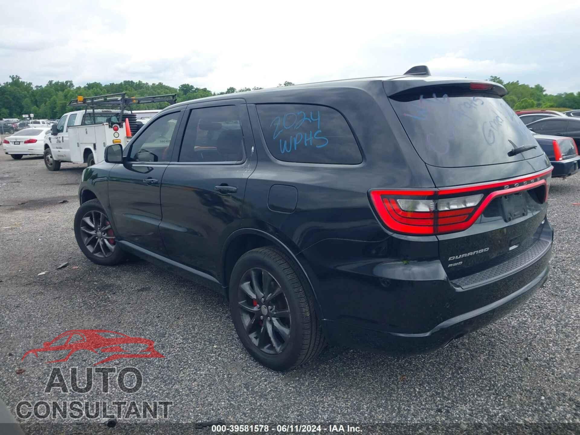 DODGE DURANGO 2017 - 1C4RDJDG1HC839982