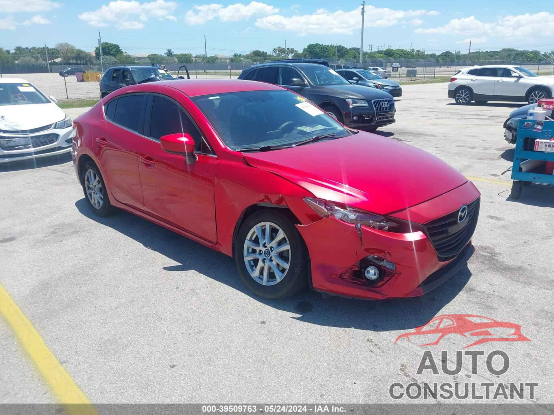 MAZDA MAZDA3 2016 - 3MZBM1U78GM243537