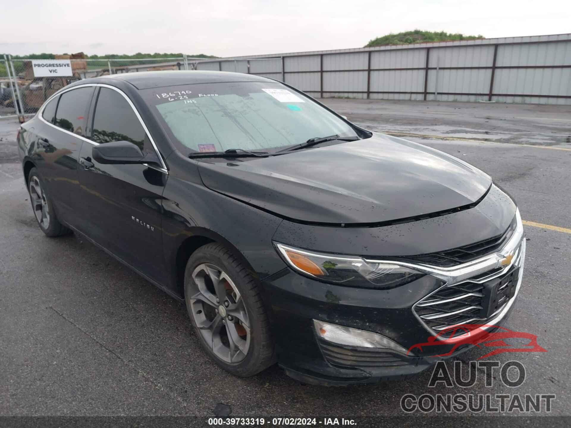 CHEVROLET MALIBU 2020 - 1G1ZD5ST7LF103653