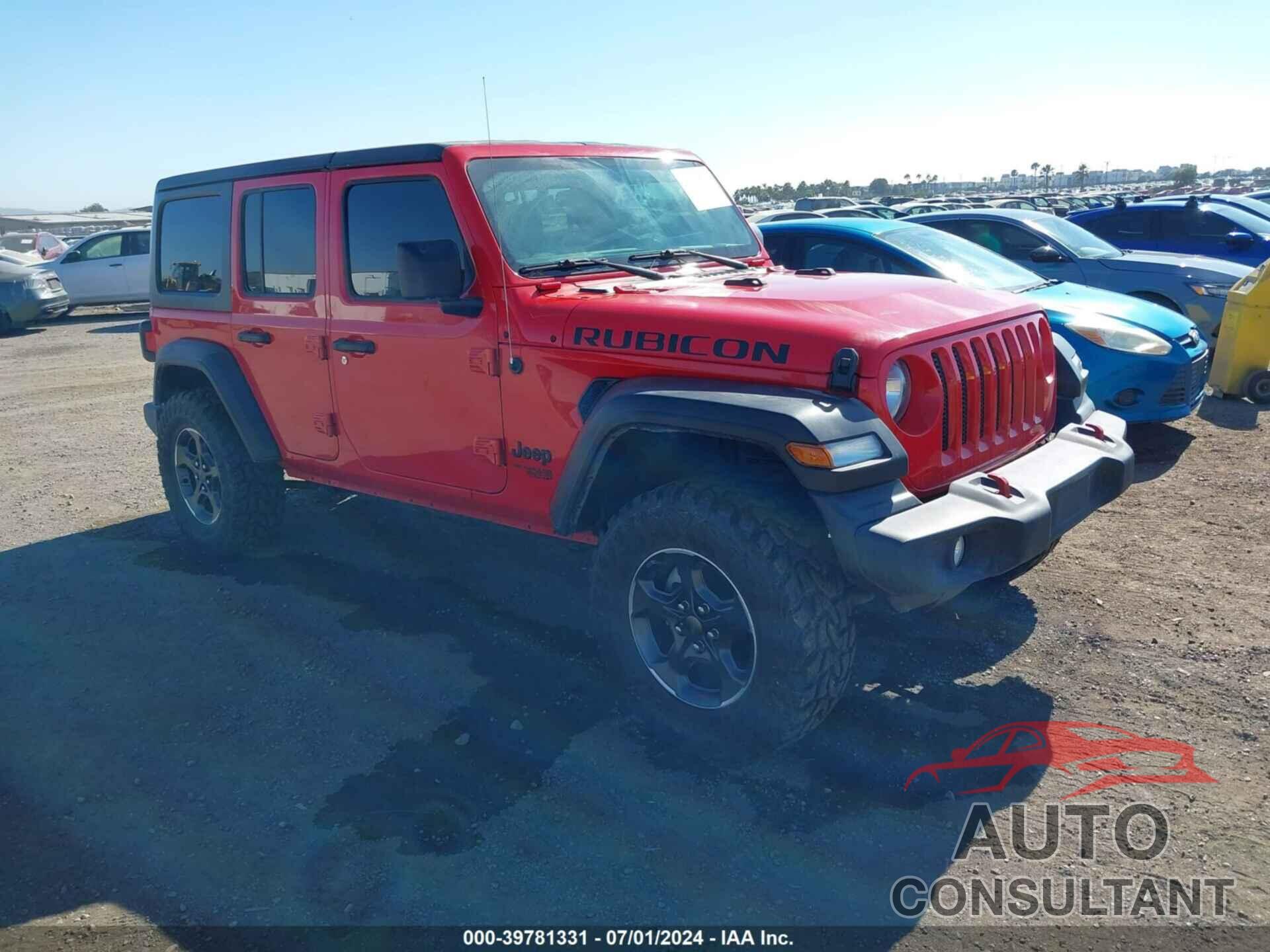 JEEP WRANGLER UNLIMITED 2021 - 1C4HJXDN5MW775363