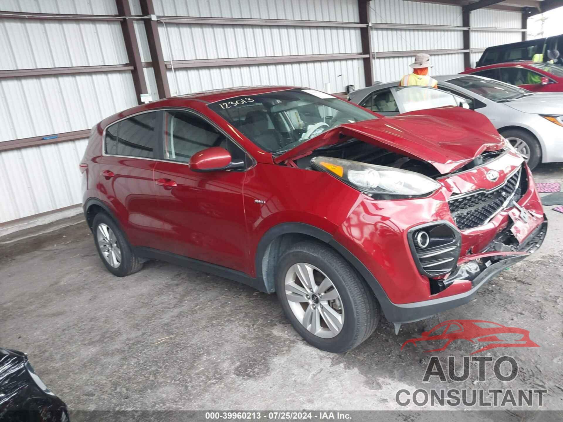 KIA SPORTAGE 2019 - KNDPMCAC4K7562555