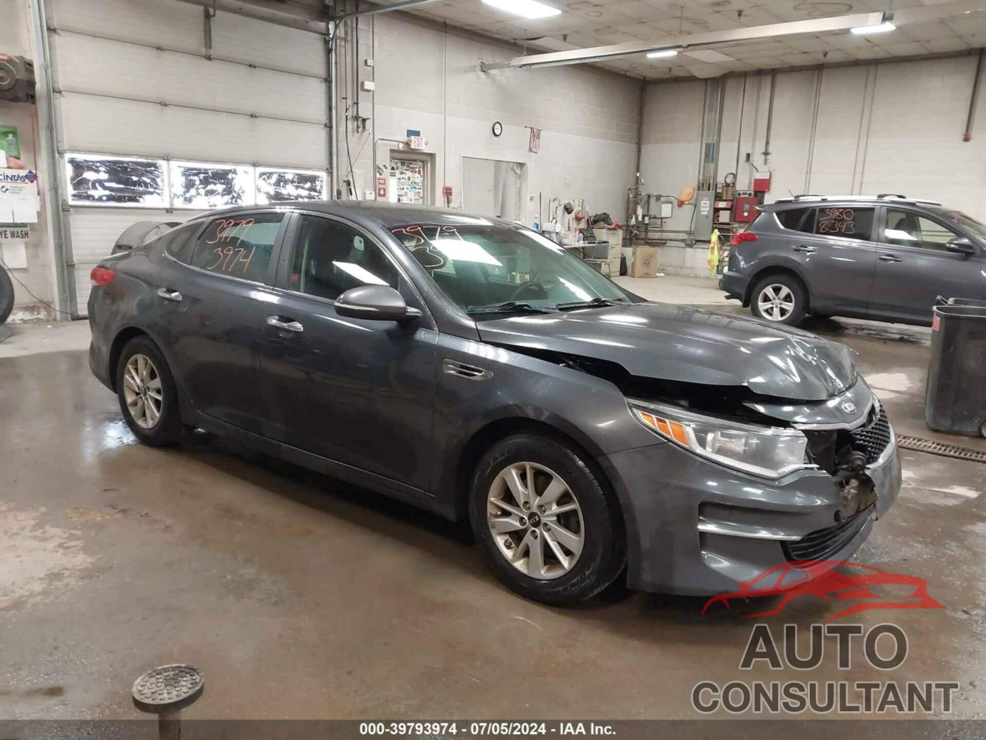 KIA OPTIMA 2016 - KNAGT4L33G5117102
