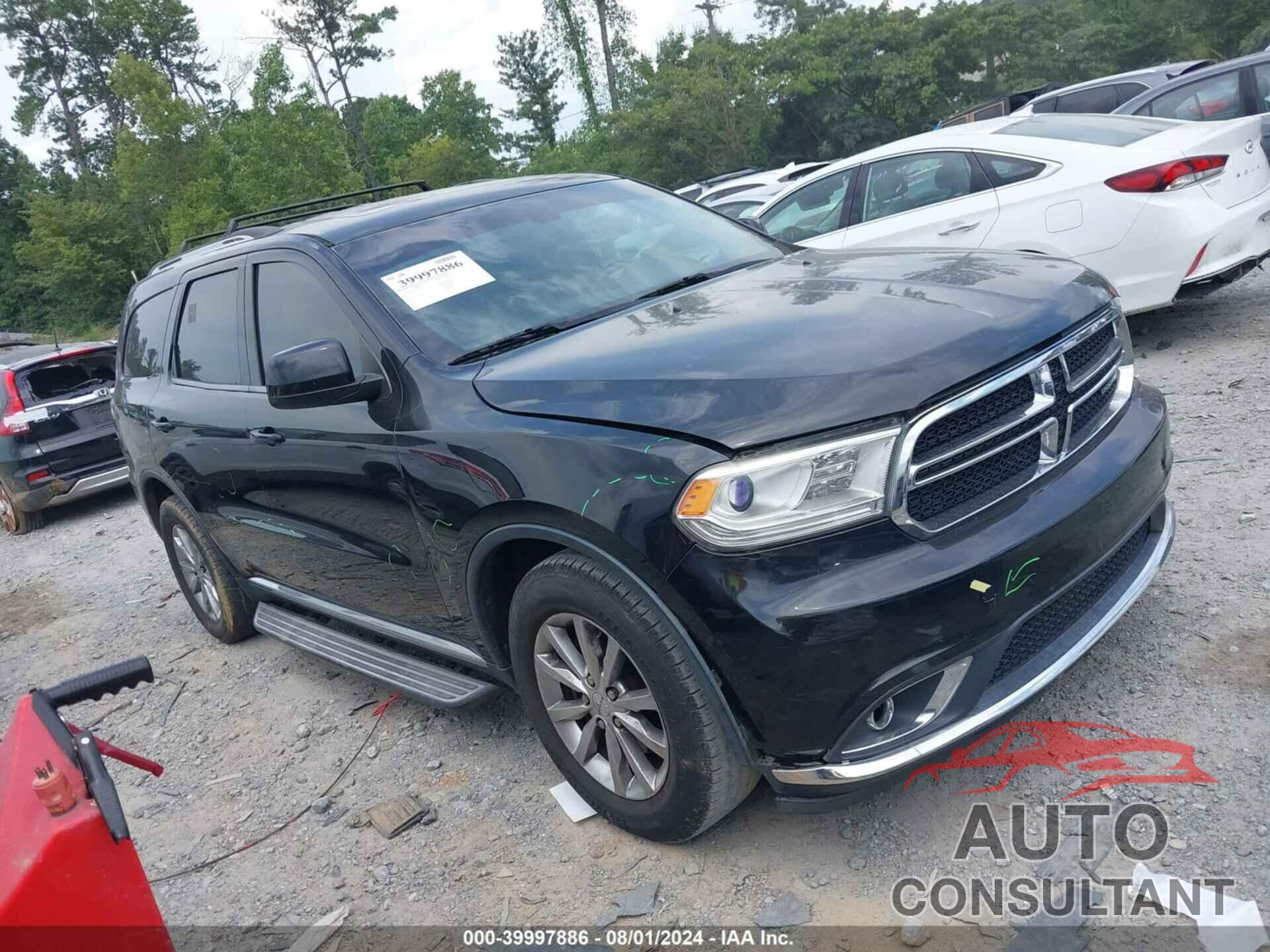 DODGE DURANGO 2016 - 1C4RDHAG3GC374536