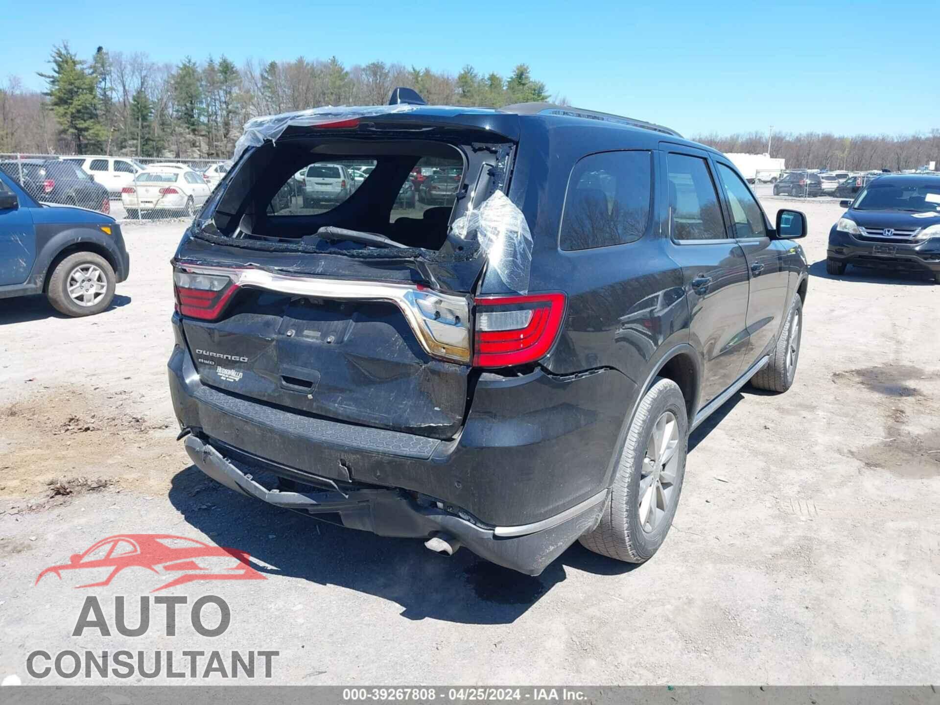DODGE DURANGO 2017 - 1C4RDJAG7HC733167